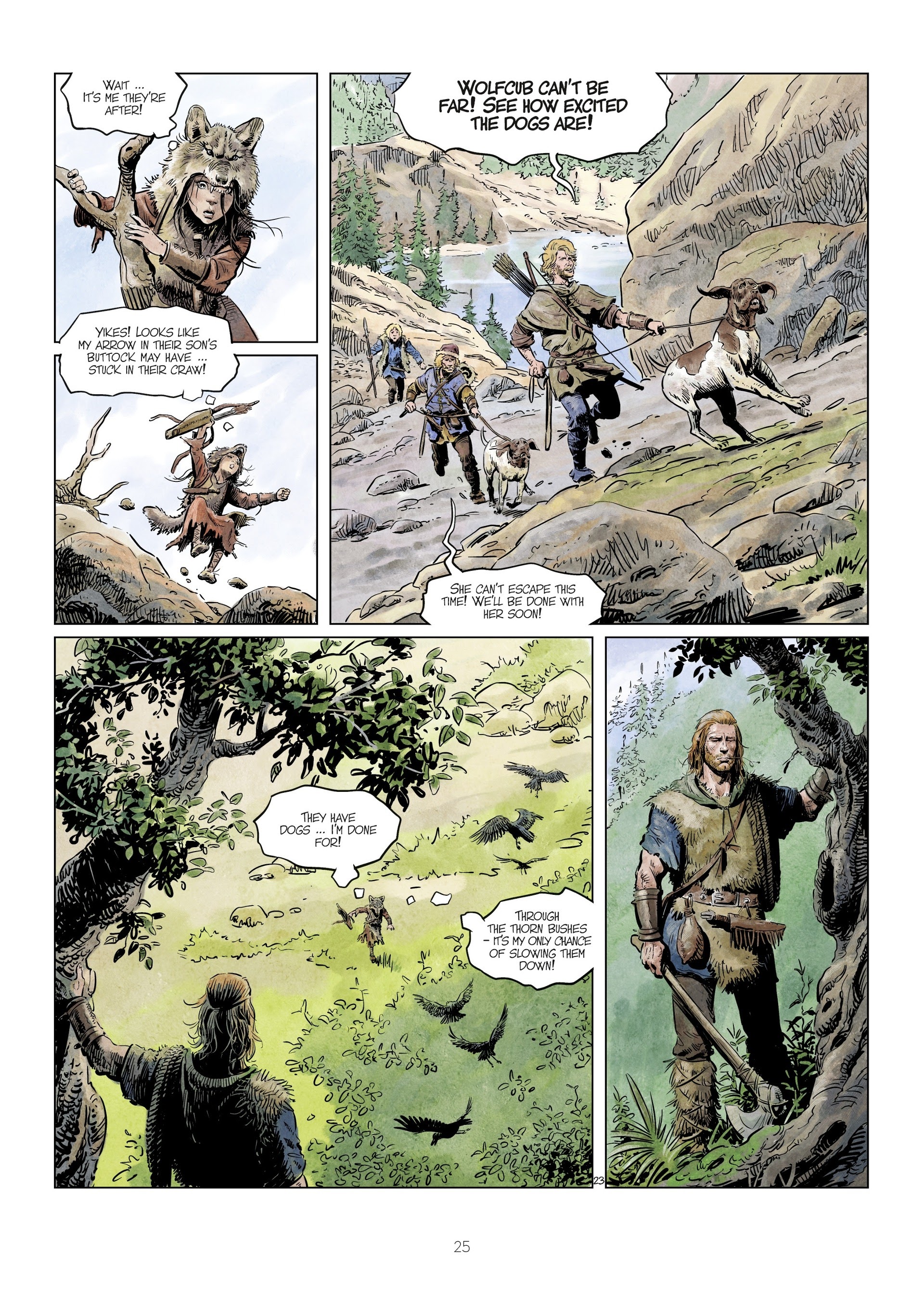 Read online The World of Thorgal: Wolfcub comic -  Issue #4 - 27