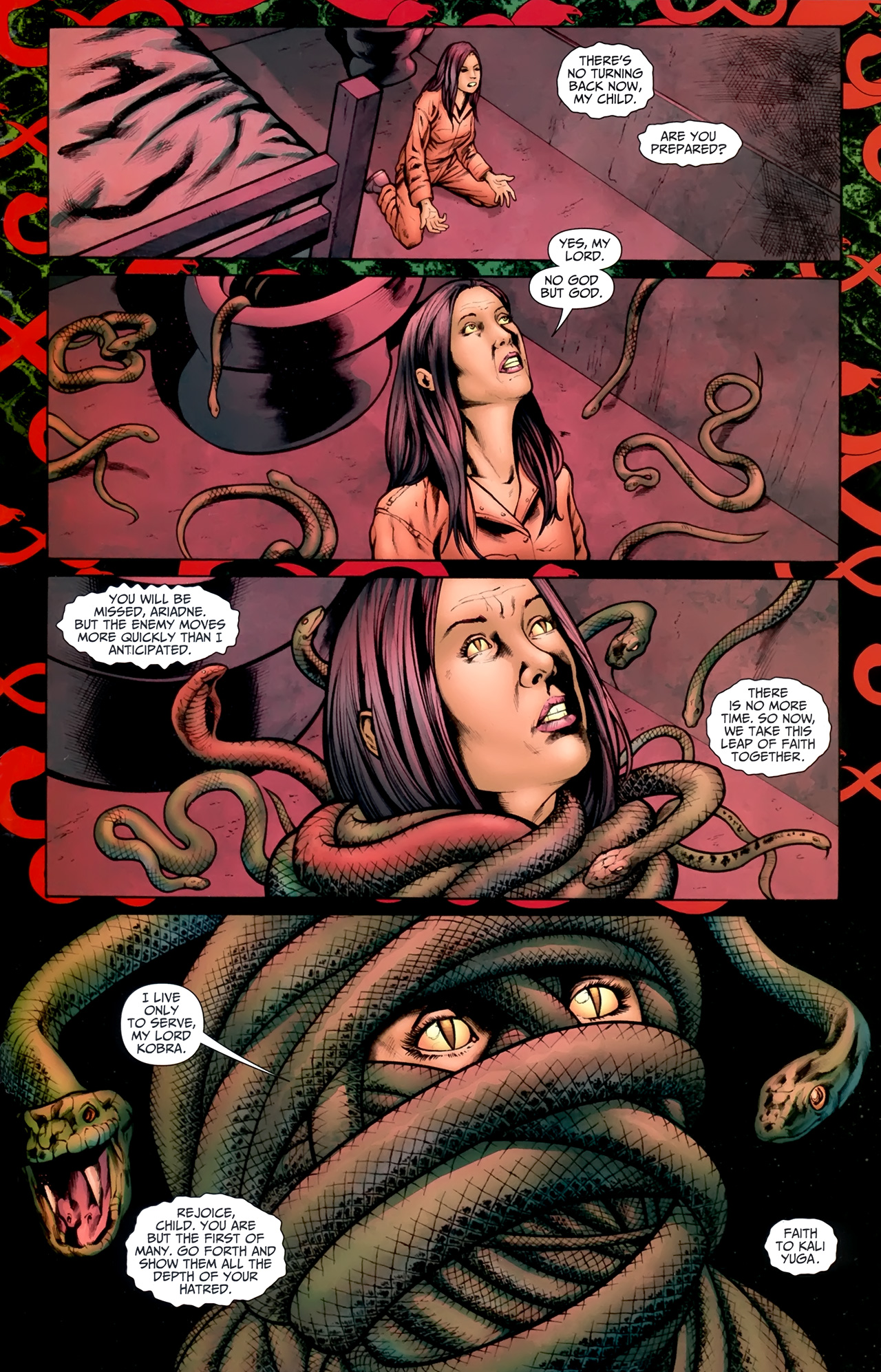 Read online JSA vs. Kobra comic -  Issue #5 - 11