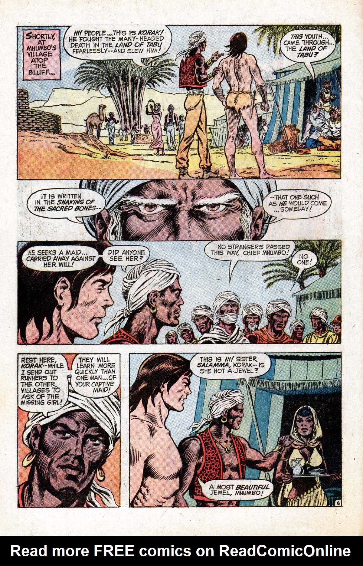 Read online Korak, Son of Tarzan (1972) comic -  Issue #54 - 9