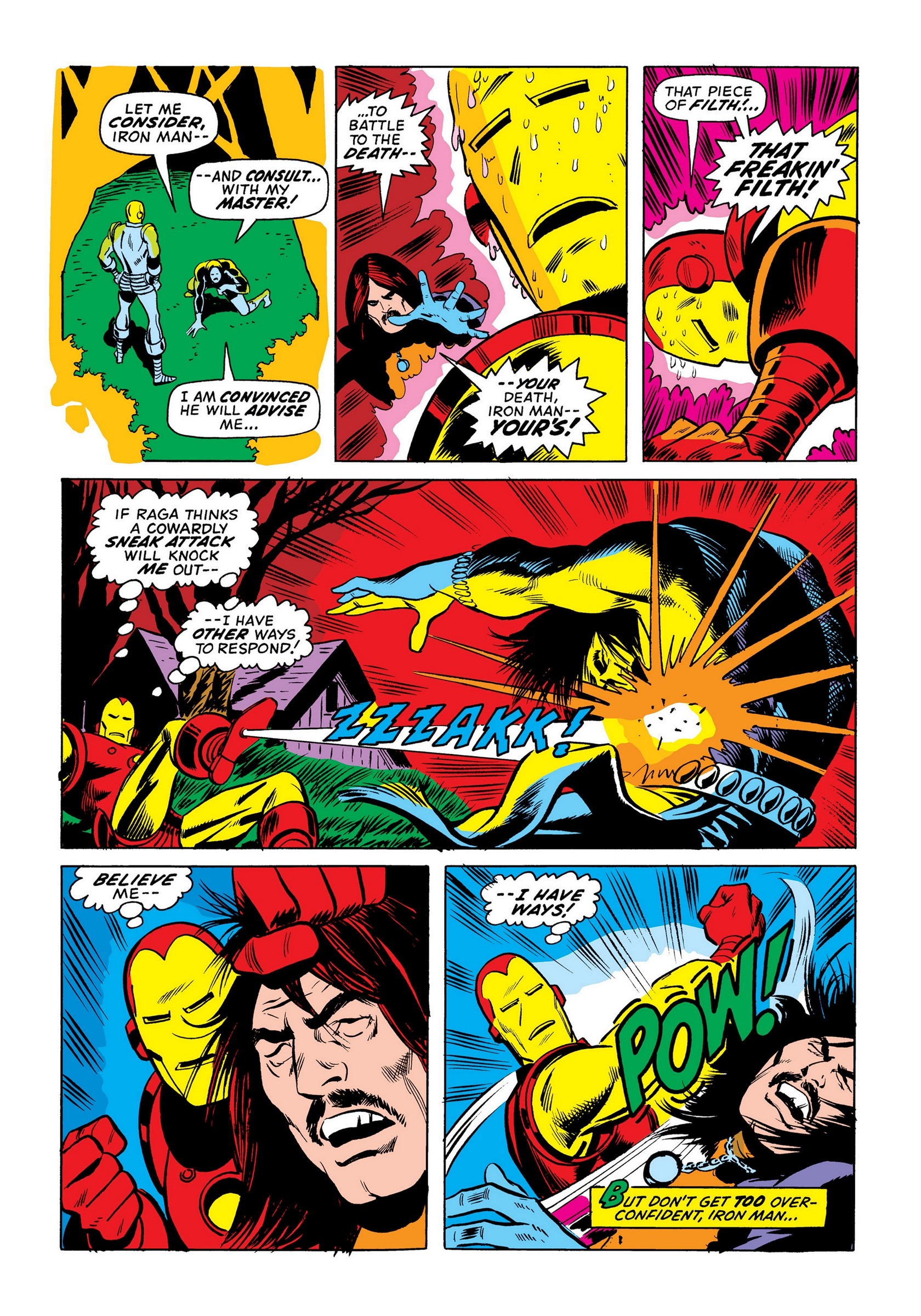 Read online Marvel Masterworks: The Invincible Iron Man comic -  Issue # TPB 8 (Part 3) - 109