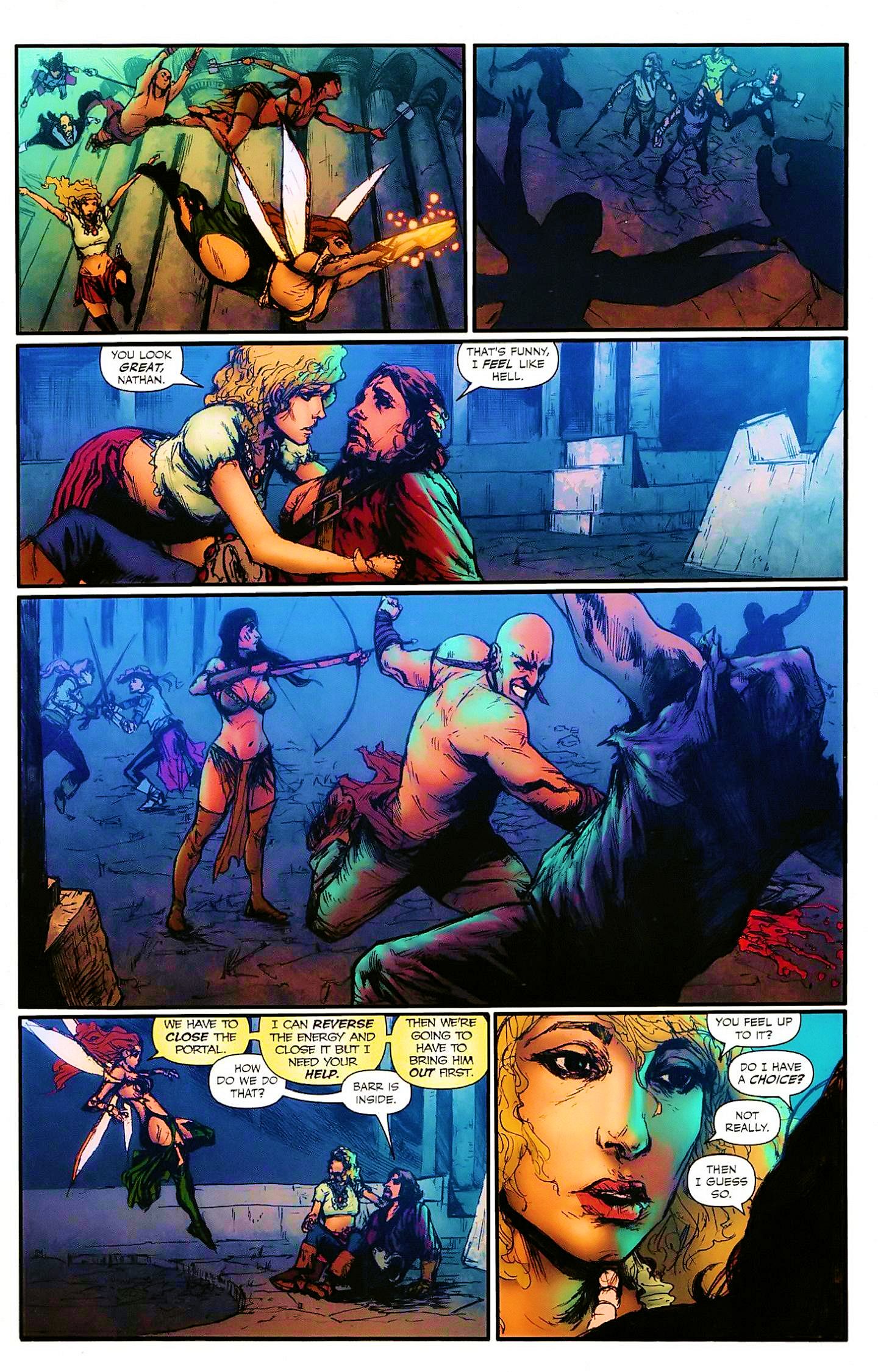 Read online Grimm Fairy Tales: Neverland Hook comic -  Issue #5 - 9