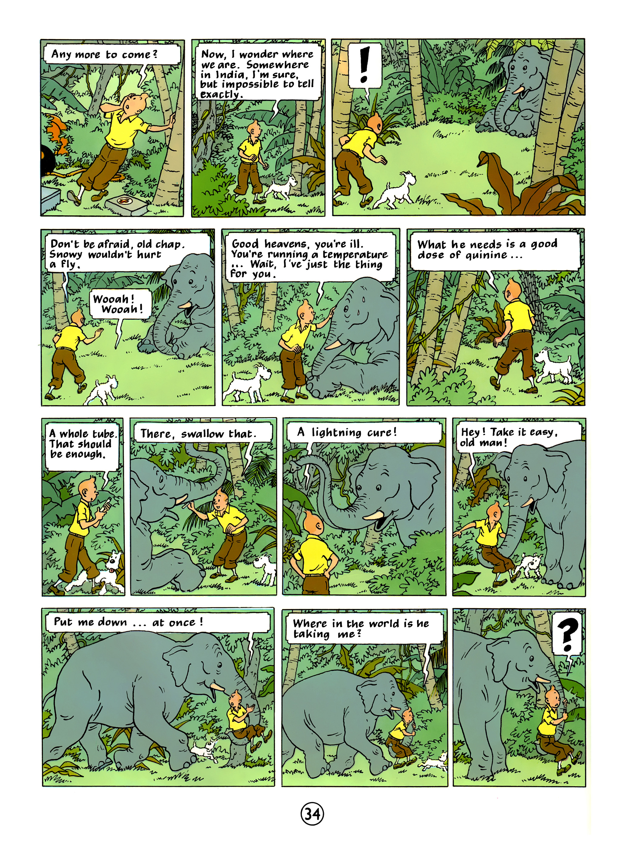 Read online The Adventures of Tintin comic -  Issue #4 - 37