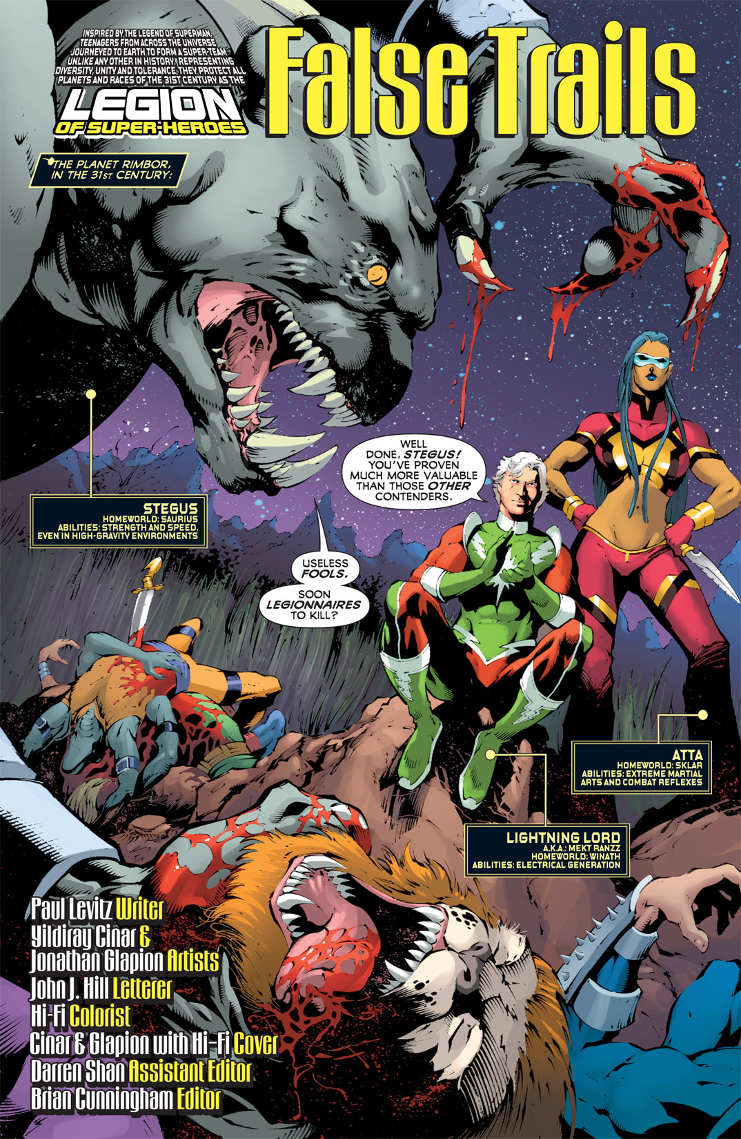 Read online Legion of Super-Heroes (2010) comic -  Issue #12 - 2