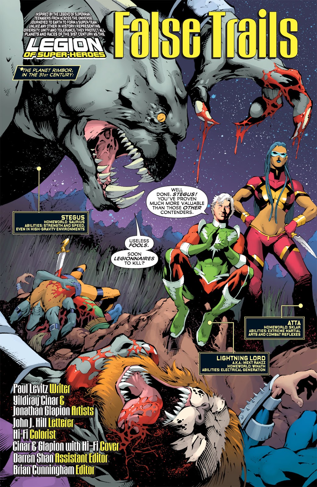 Legion of Super-Heroes (2010) Issue #12 #13 - English 2