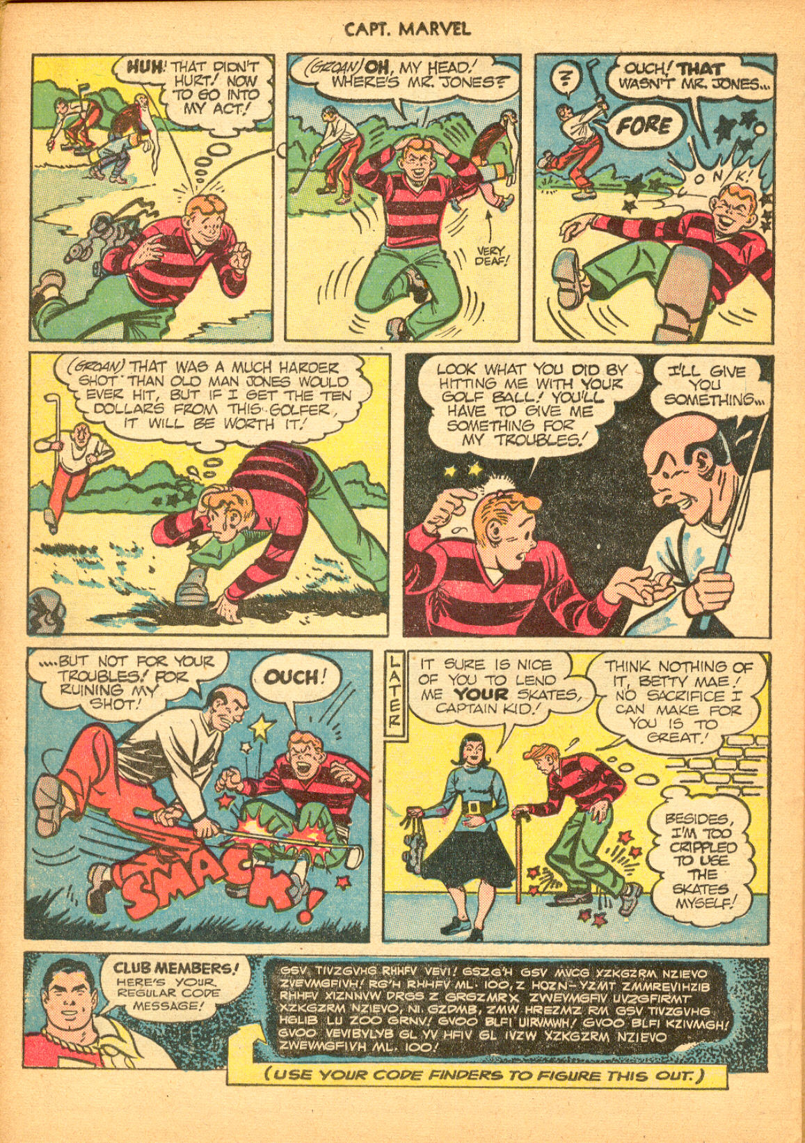 Read online Captain Marvel Adventures comic -  Issue #99 - 40