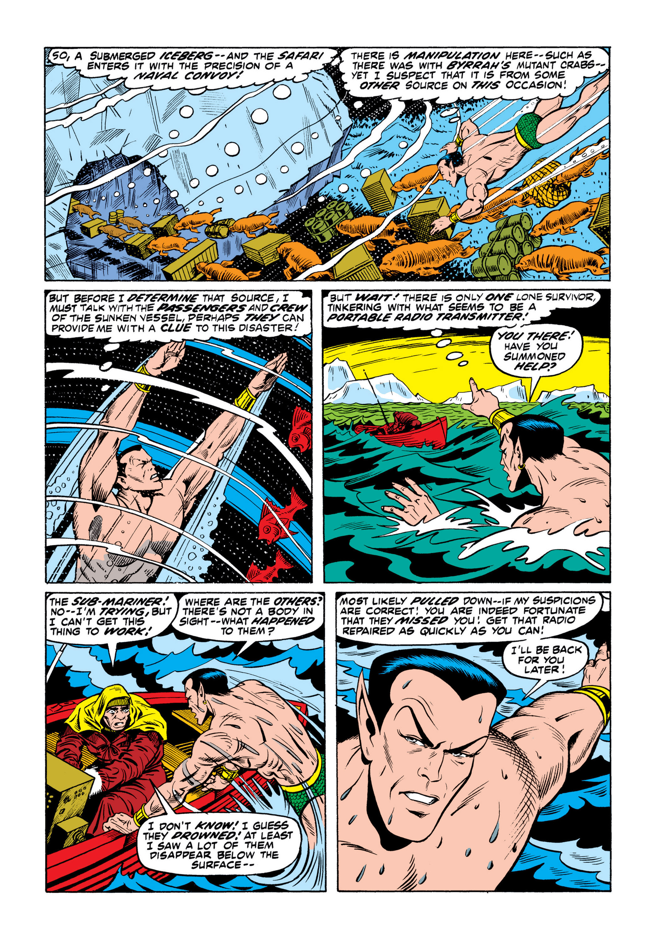 Read online Marvel Masterworks: The Sub-Mariner comic -  Issue # TPB 7 (Part 2) - 7