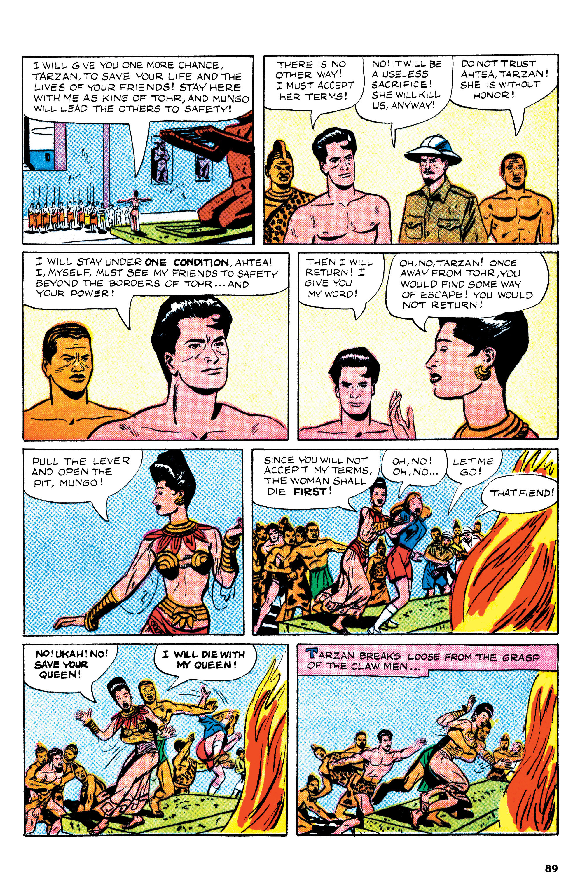 Read online Edgar Rice Burroughs Tarzan: The Jesse Marsh Years Omnibus comic -  Issue # TPB (Part 1) - 90