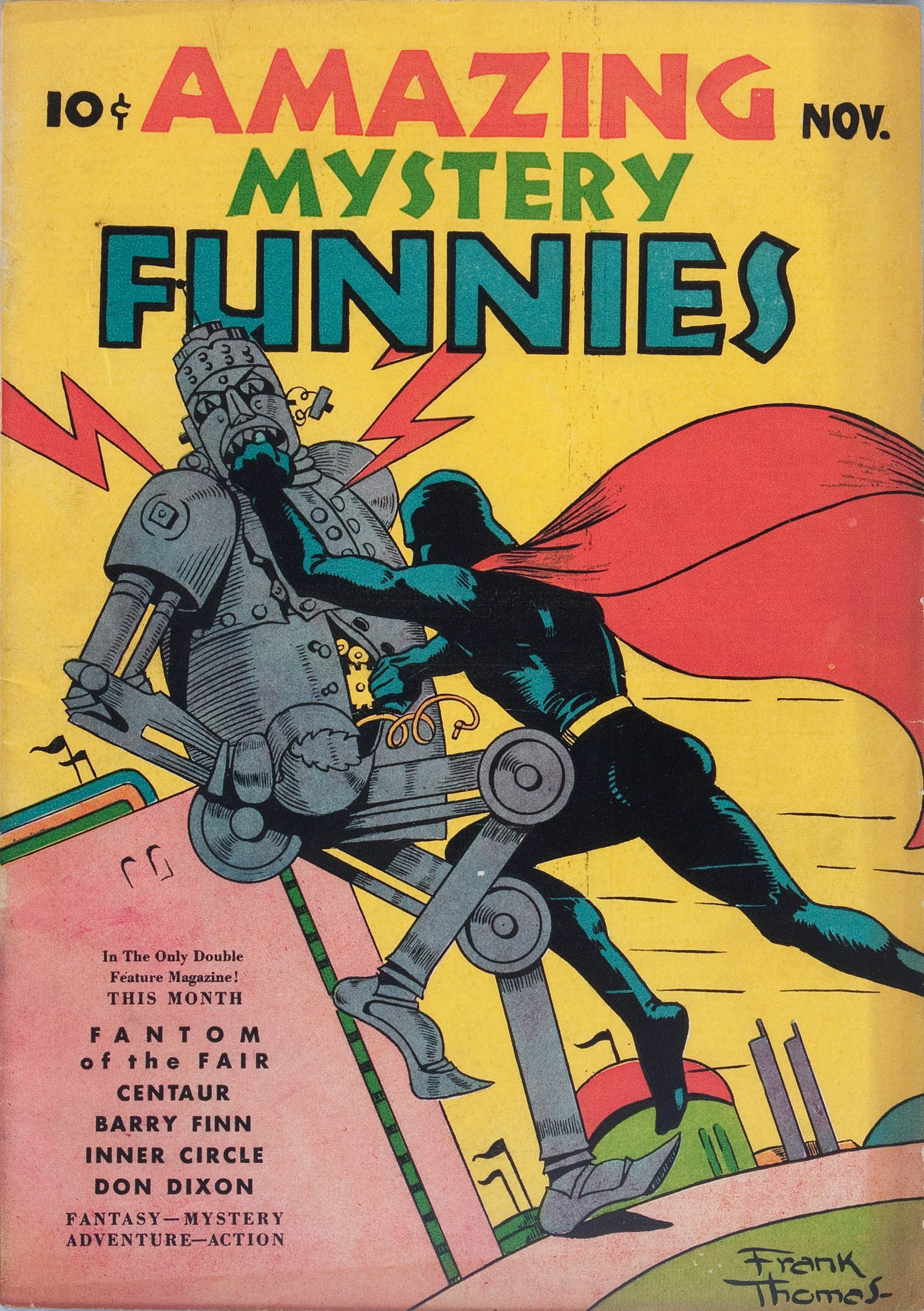 Read online Amazing Mystery Funnies comic -  Issue #15 - 1