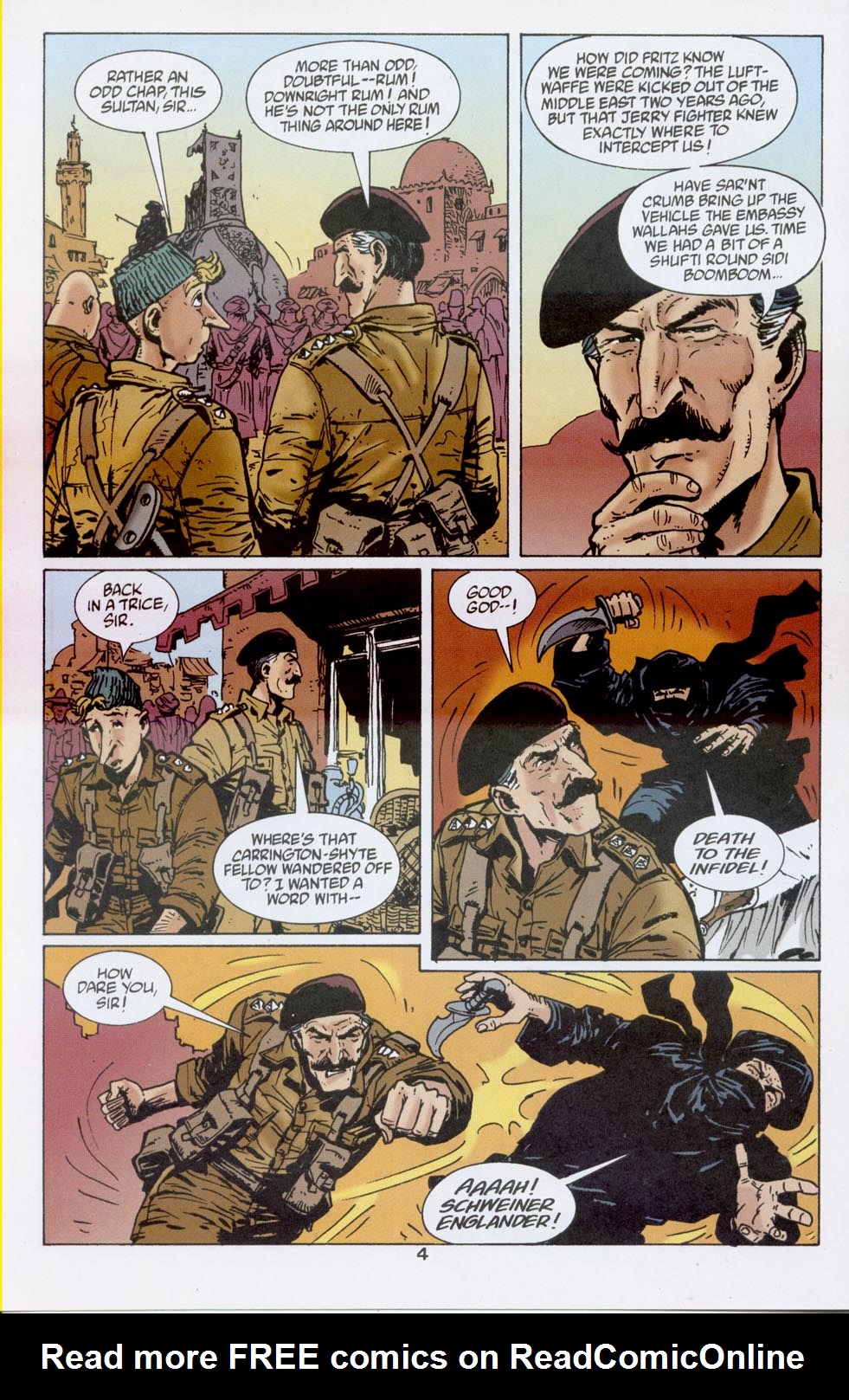 Read online Adventures in the Rifle Brigade: Operation Bollock comic -  Issue #2 - 5