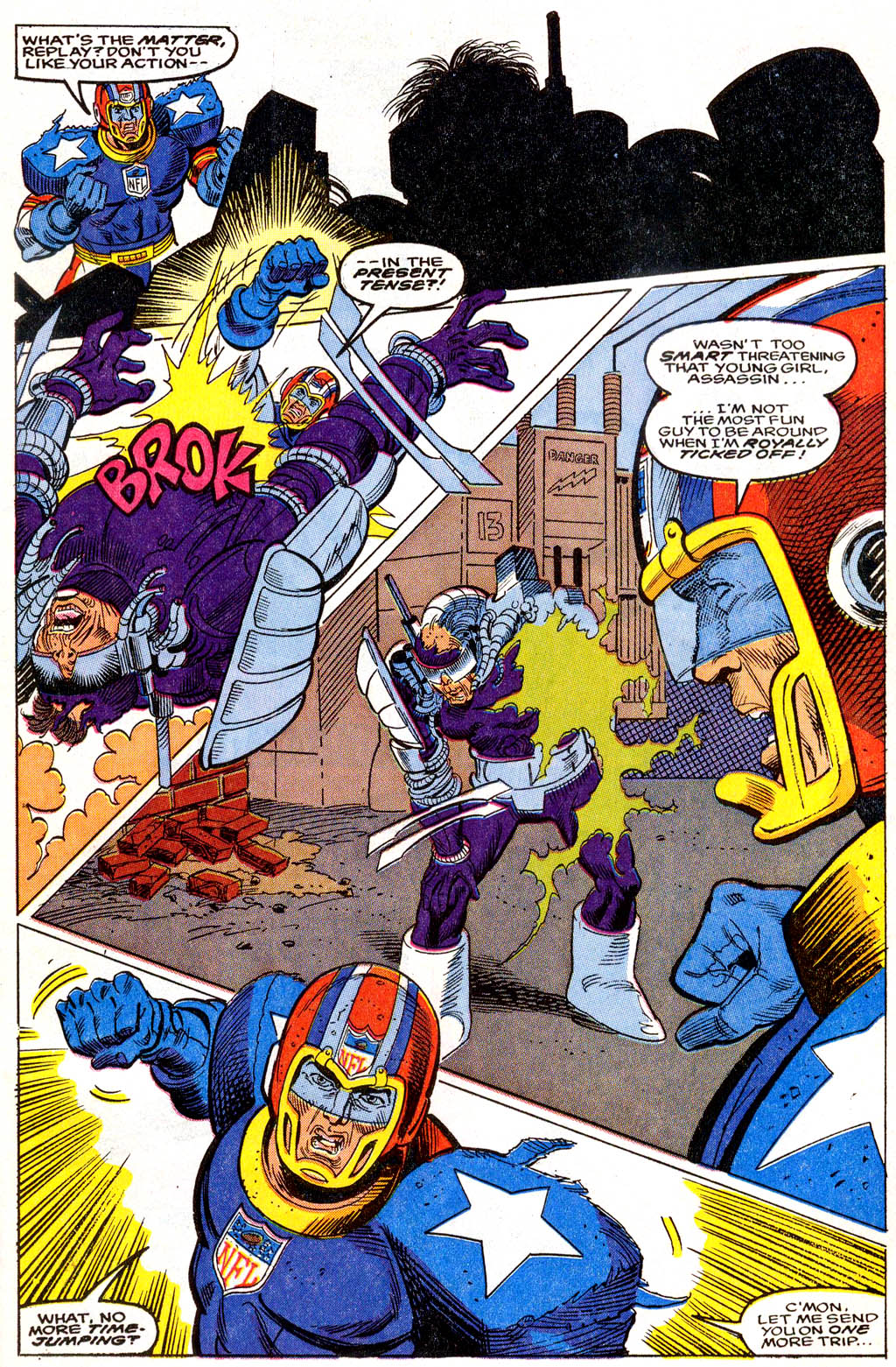 Read online NFL SuperPro comic -  Issue #9 - 20