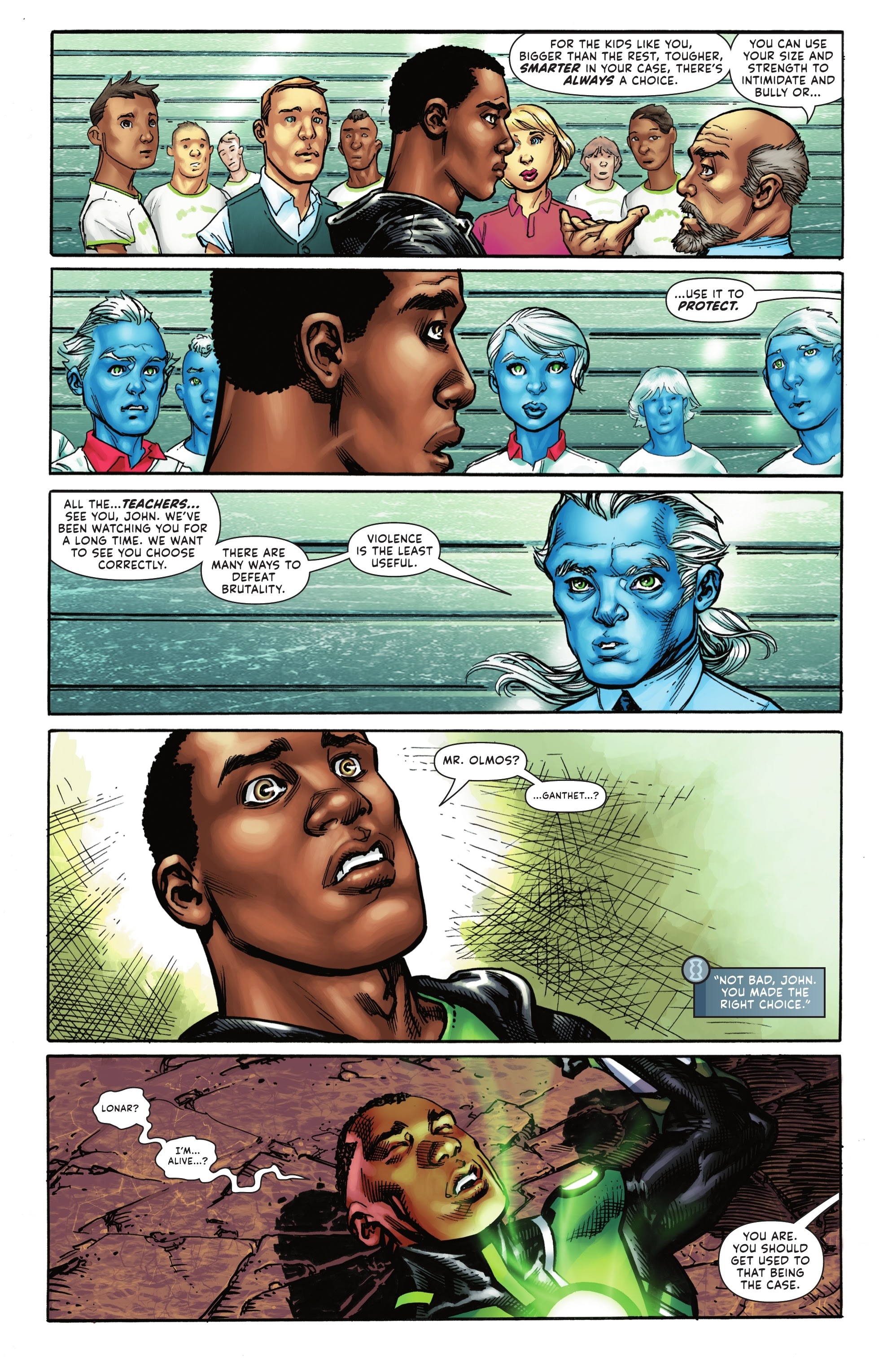 Read online Green Lantern (2021) comic -  Issue #9 - 10