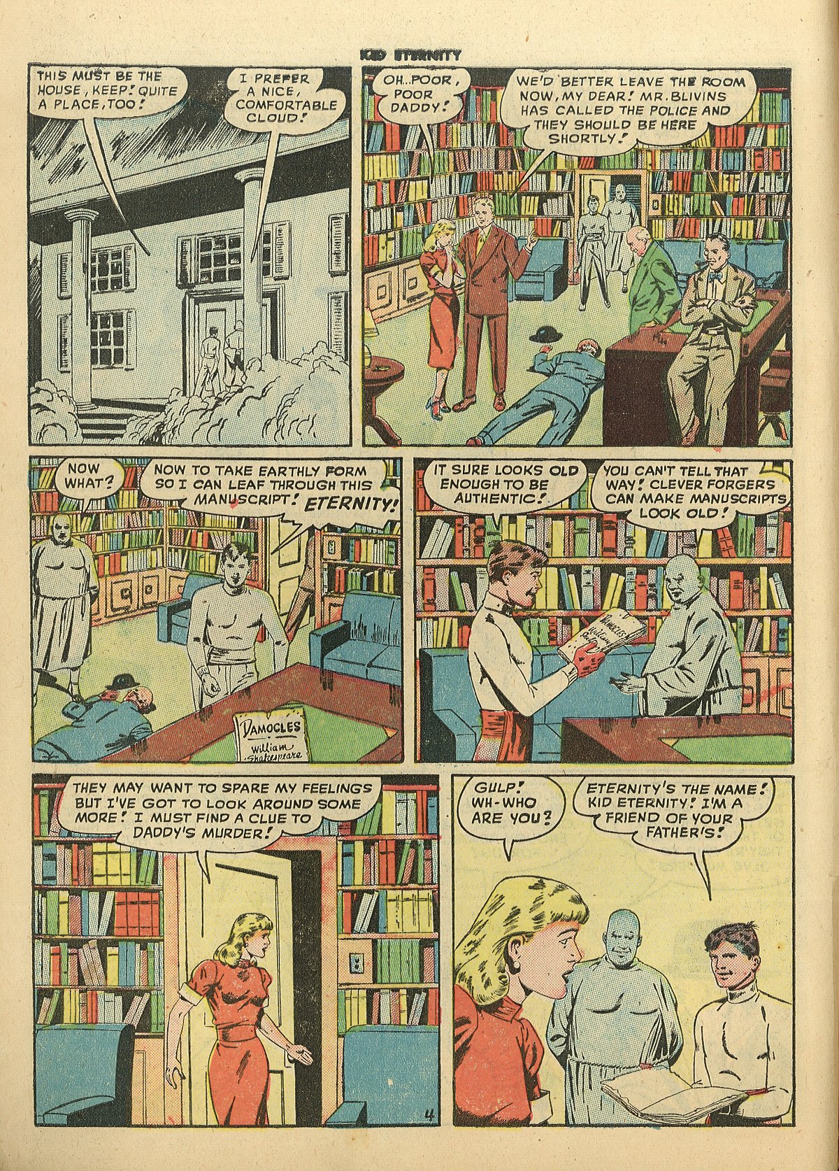 Read online Kid Eternity (1946) comic -  Issue #12 - 6