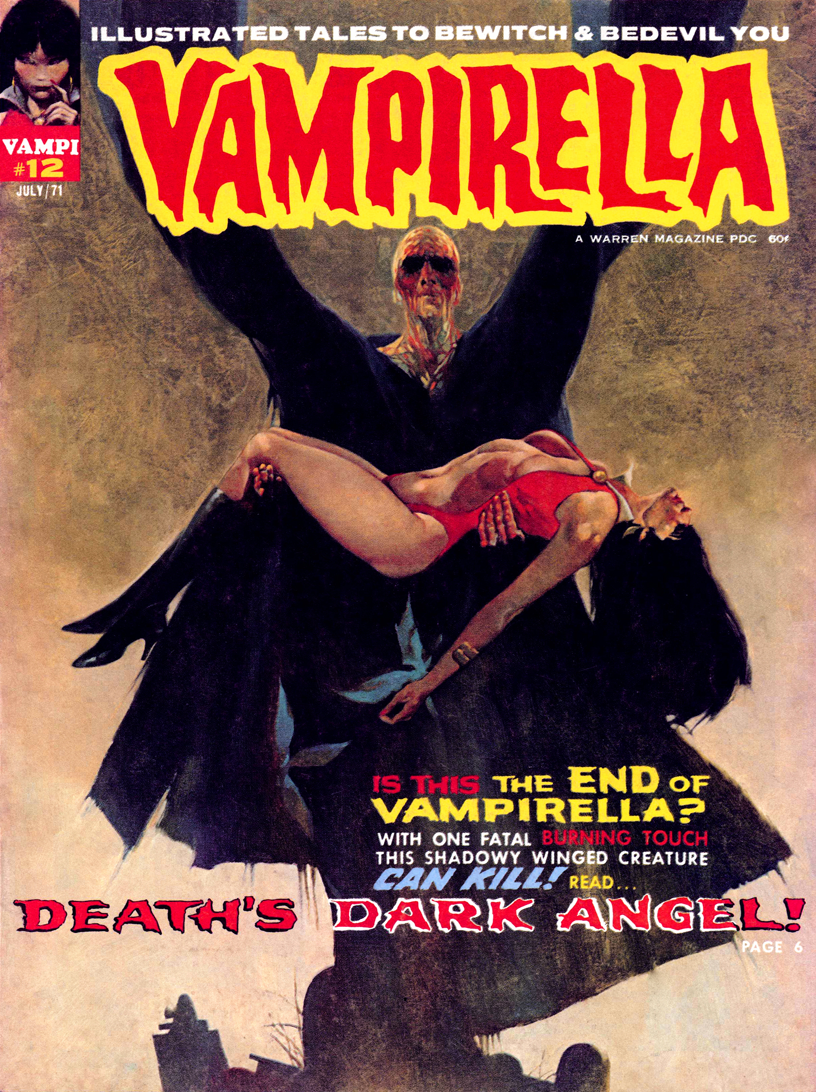 Read online Vampirella (1969) comic -  Issue #12 - 1