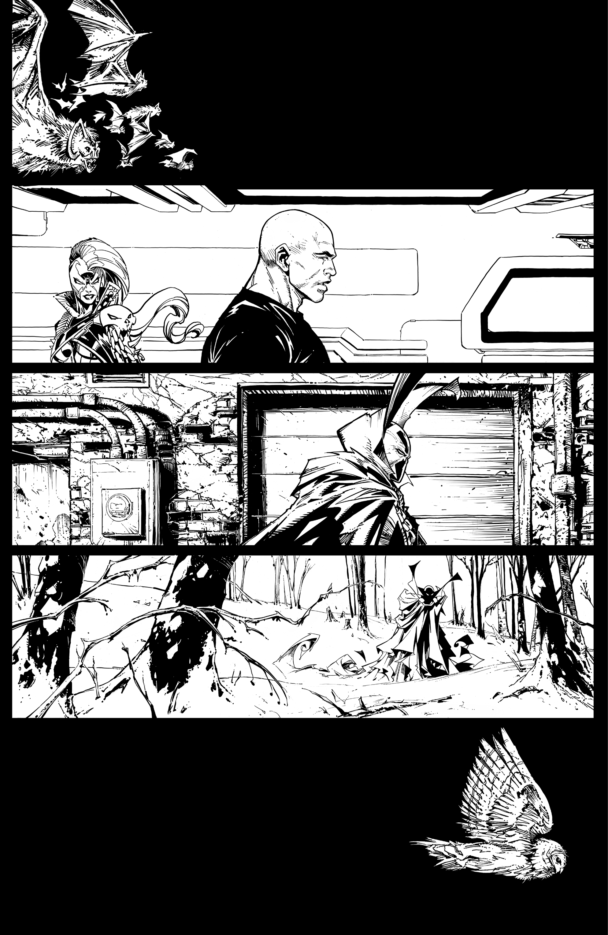 Read online Batman/Spawn: Unplugged comic -  Issue # Full - 6