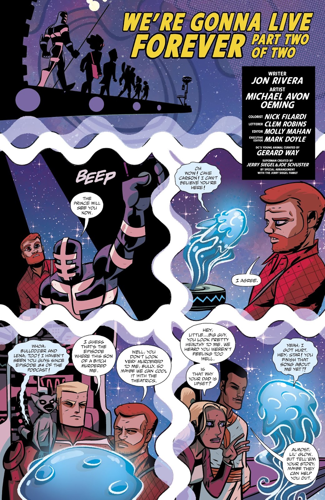 Cave Carson Has An Interstellar Eye issue 6 - Page 5