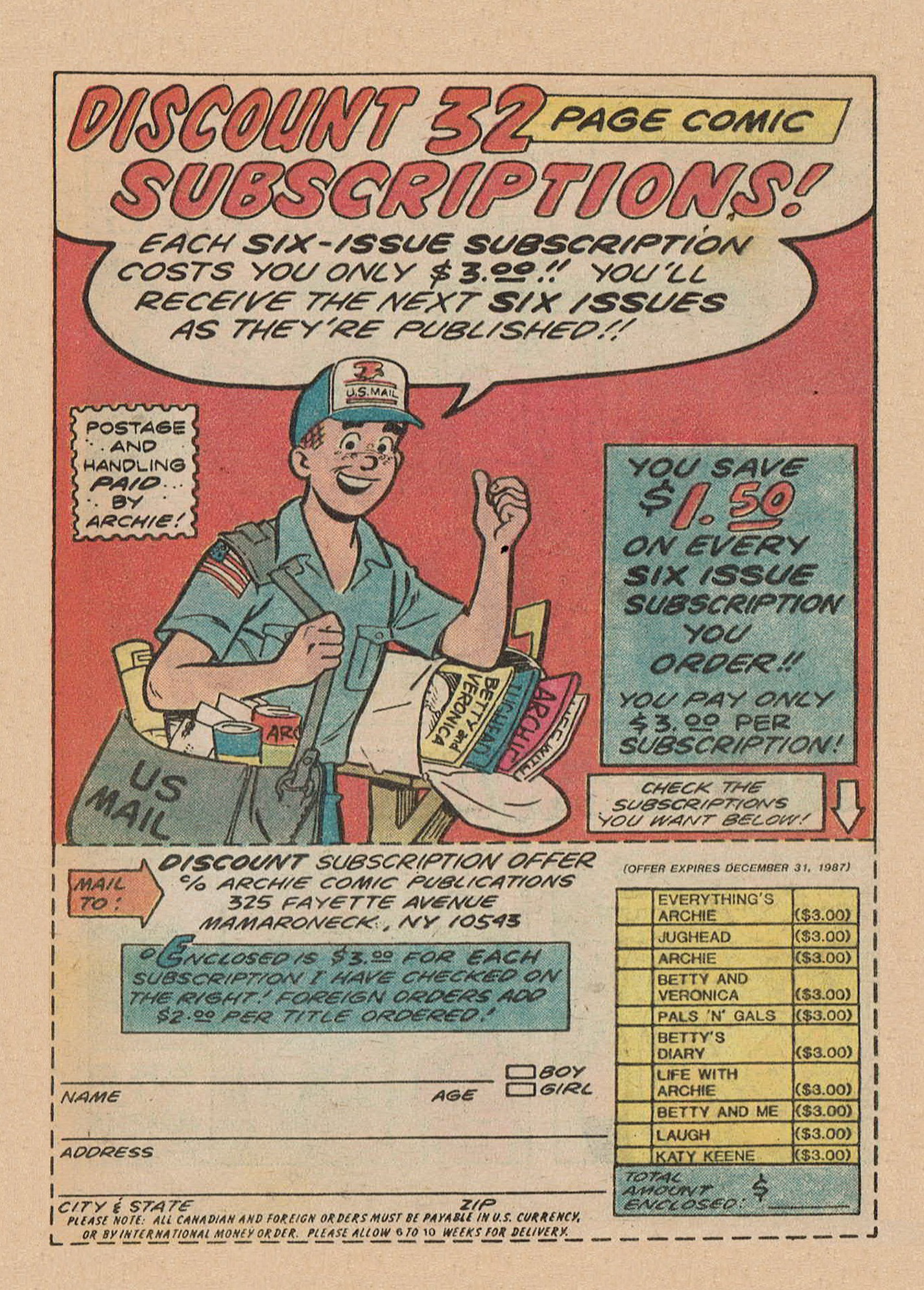 Read online Jughead Jones Comics Digest comic -  Issue #46 - 121