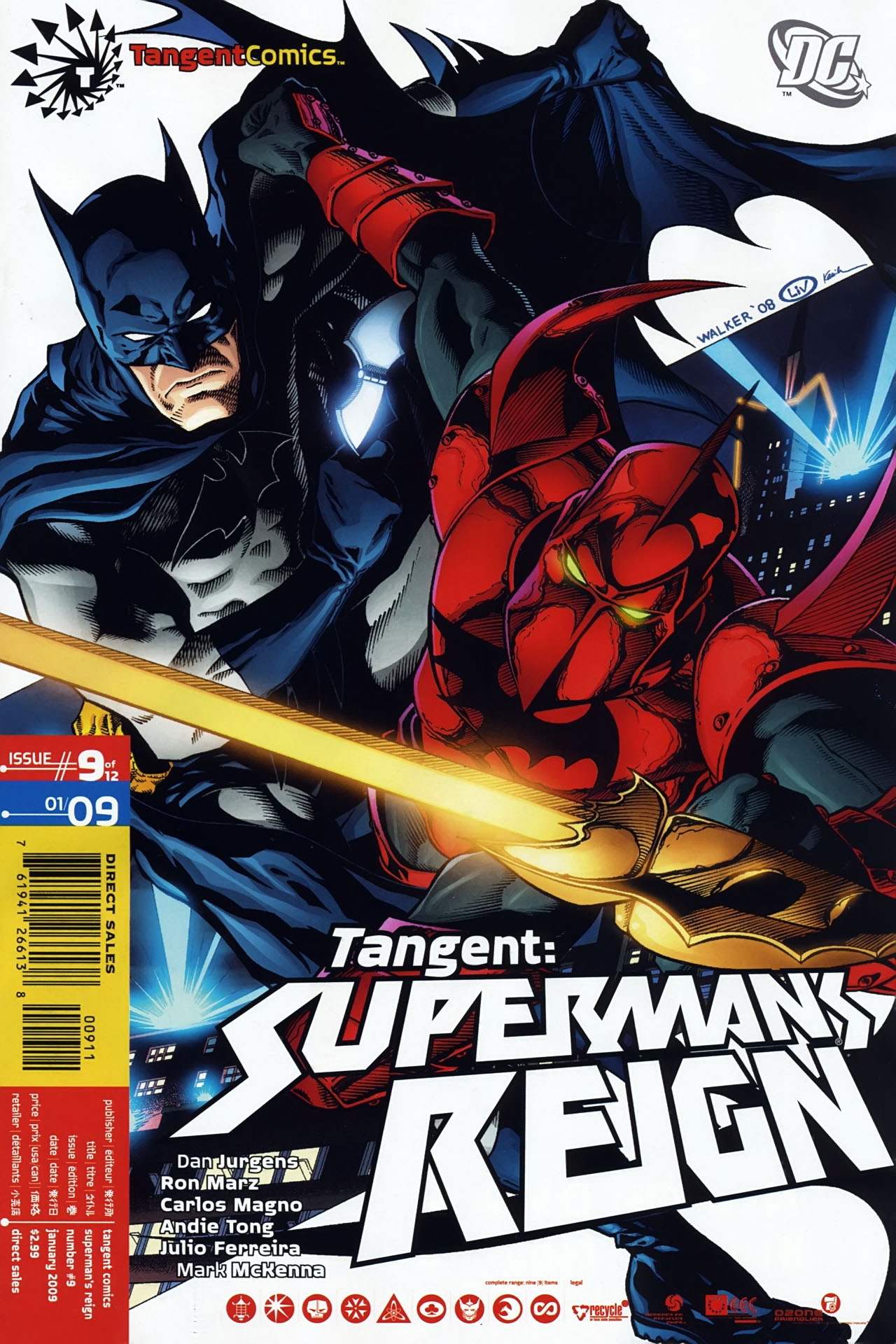 Read online Tangent: Superman's Reign comic -  Issue #9 - 1