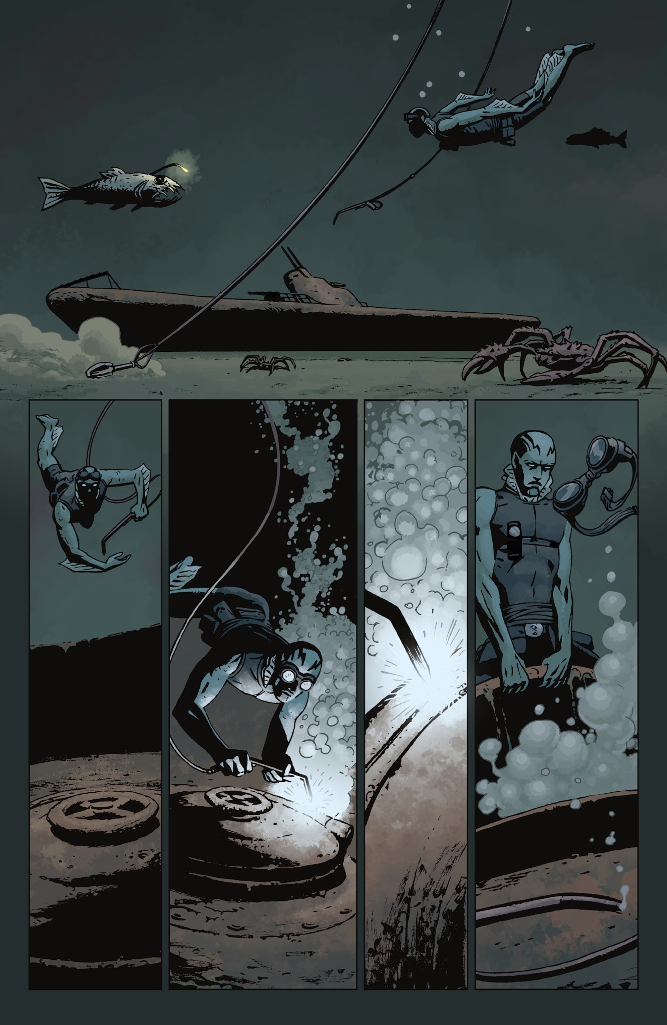 Read online Abe Sapien: The Devil Does Not Jest and Other Stories comic -  Issue # TPB - 45