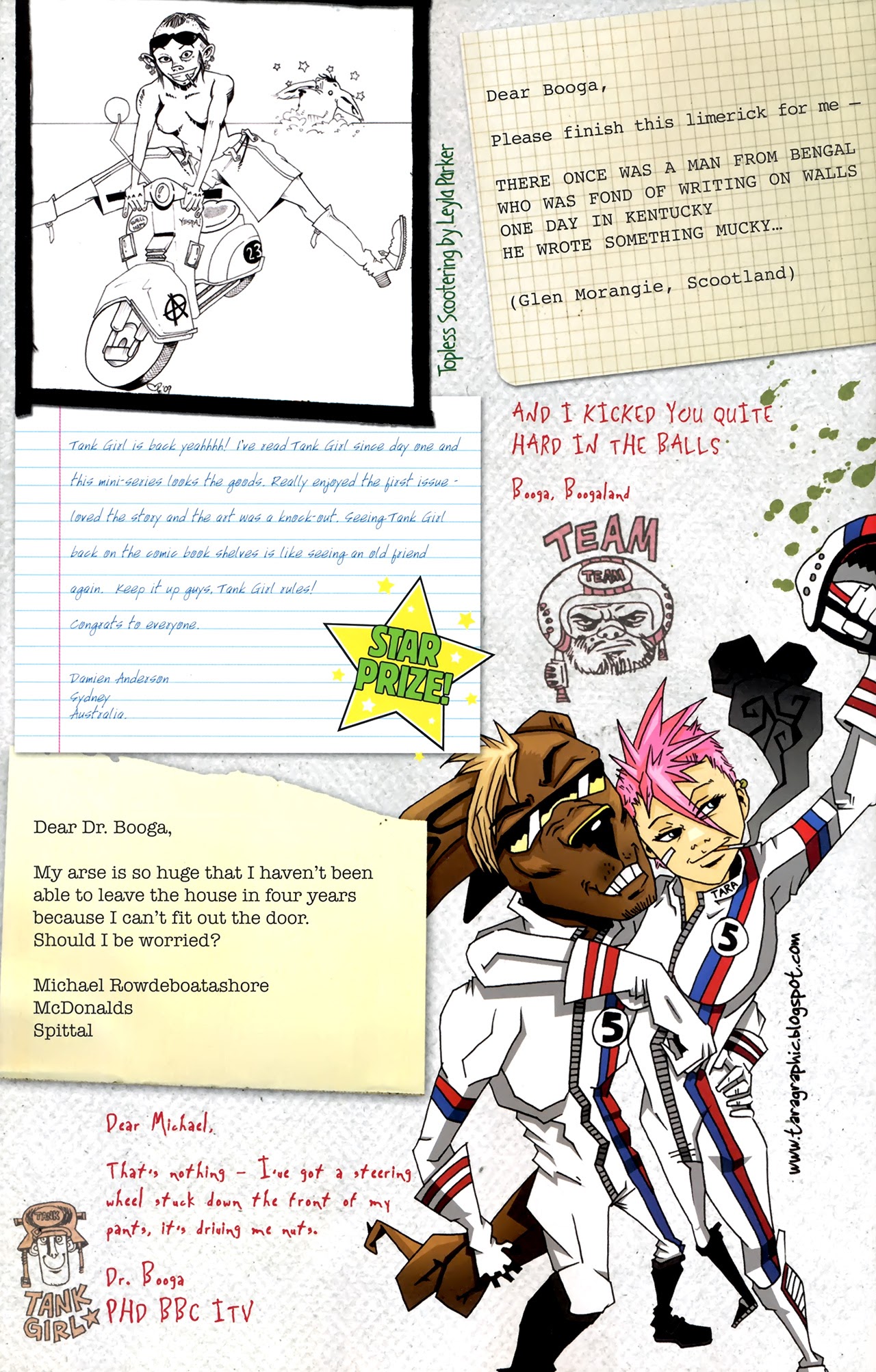 Read online Tank Girl: Skidmarks comic -  Issue #4 - 29