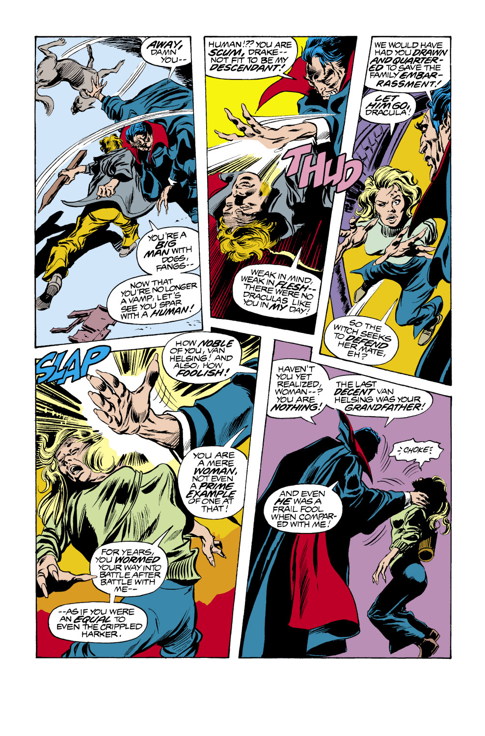 Read online Tomb of Dracula (1972) comic -  Issue #68 - 11