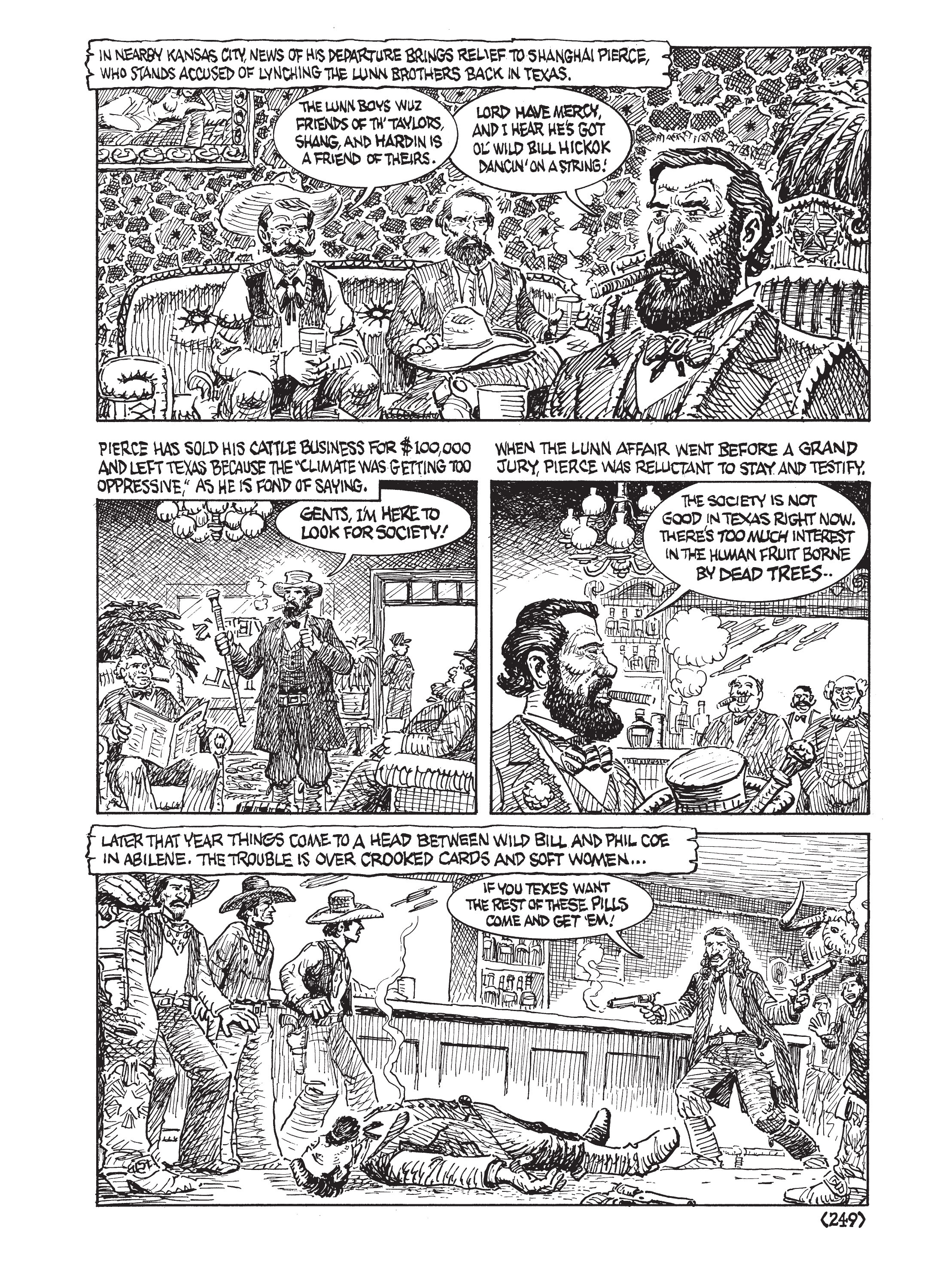 Read online Jack Jackson's American History: Los Tejanos and Lost Cause comic -  Issue # TPB (Part 3) - 47
