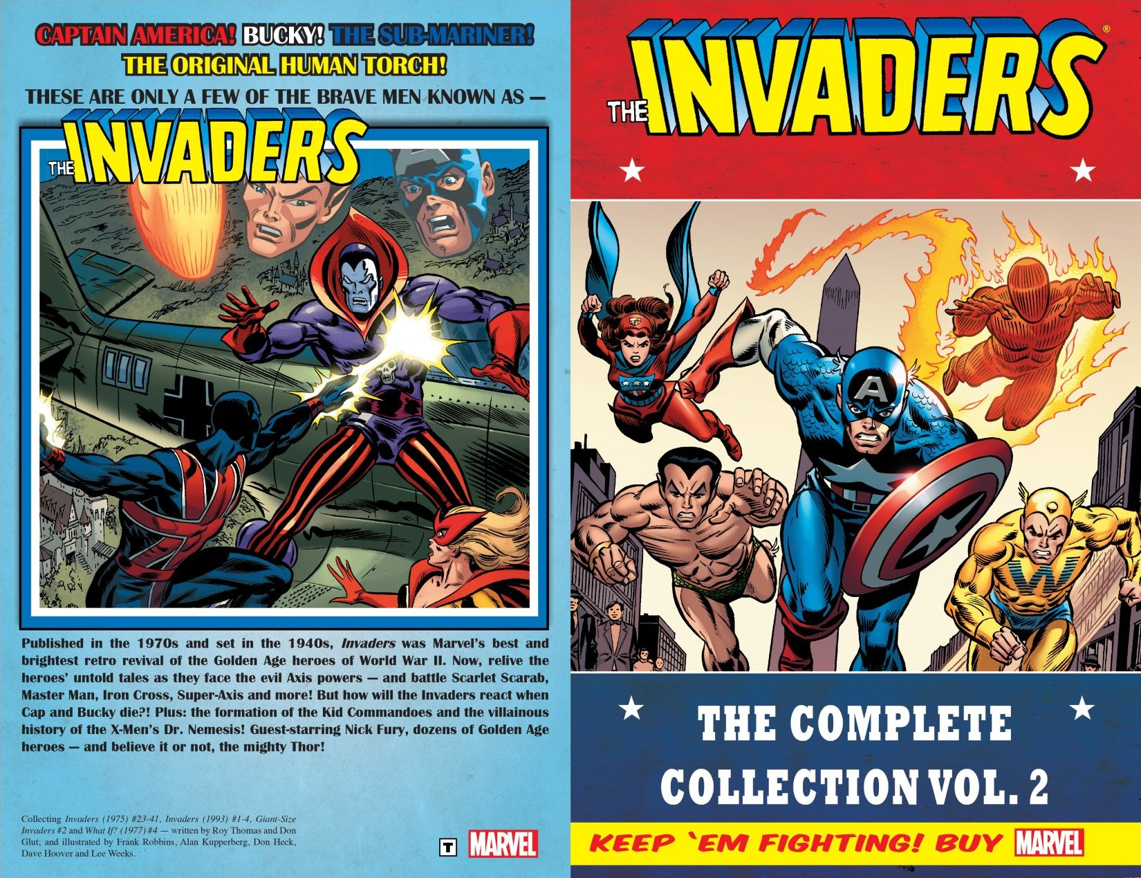 Read online The Invaders Classic comic -  Issue # TPB 2 (Part 1) - 2