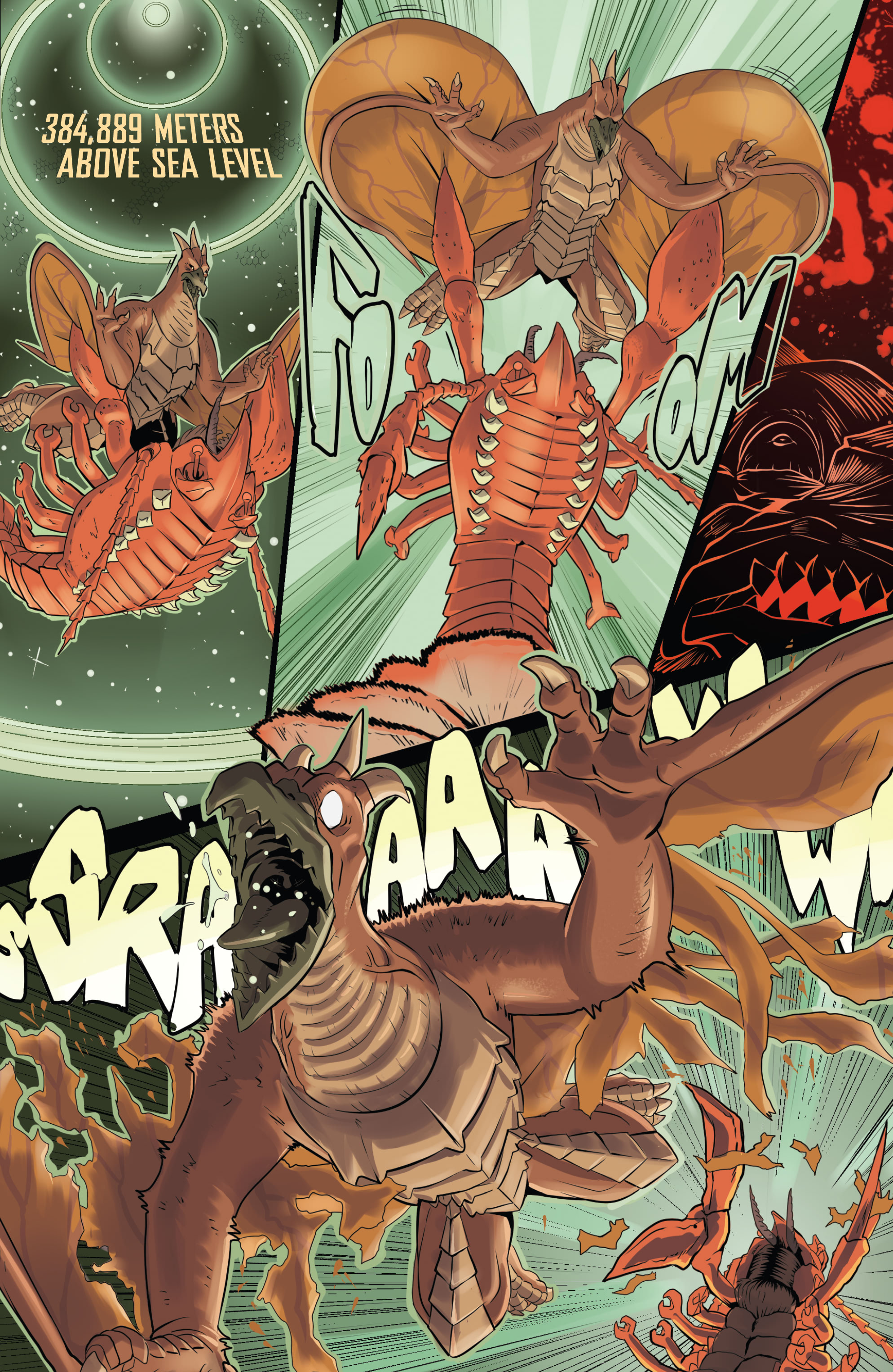 Read online Godzilla Rivals: Rodan vs. Ebirah comic -  Issue # Full - 18