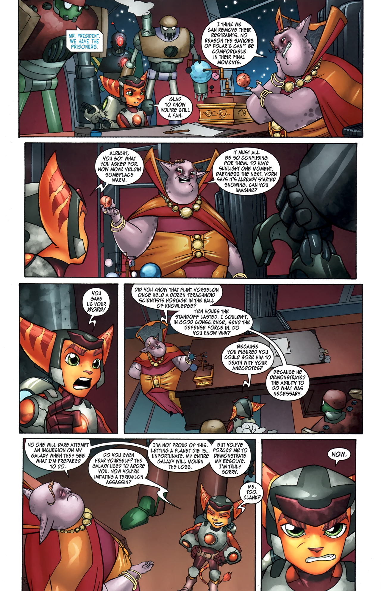 Read online Ratchet & Clank comic -  Issue #4 - 7
