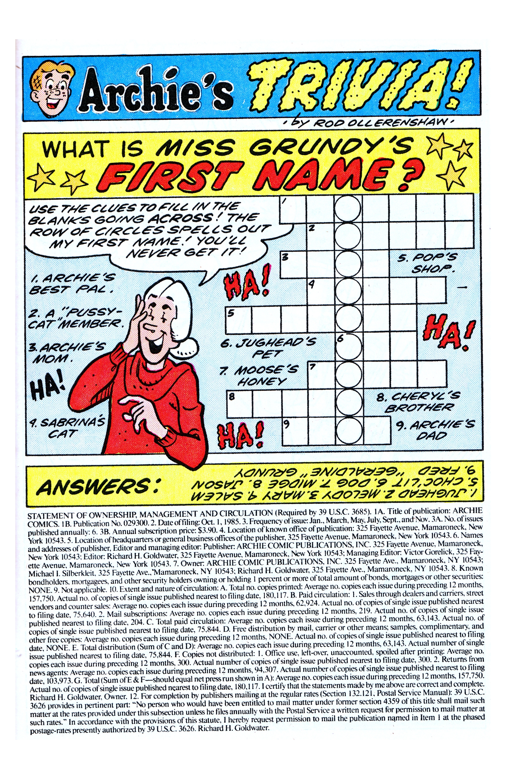 Read online Archie (1960) comic -  Issue #341 - 21