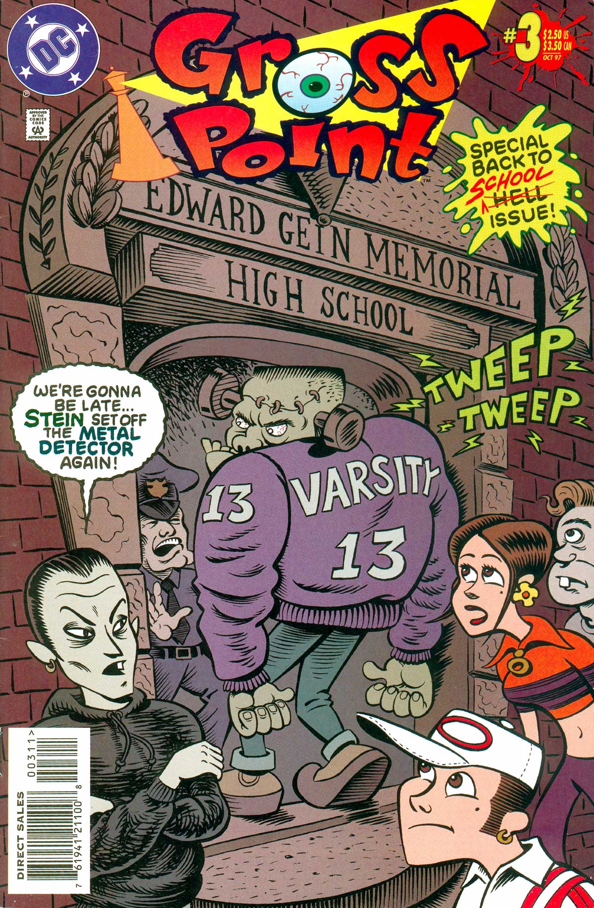 Read online Gross Point comic -  Issue #3 - 1