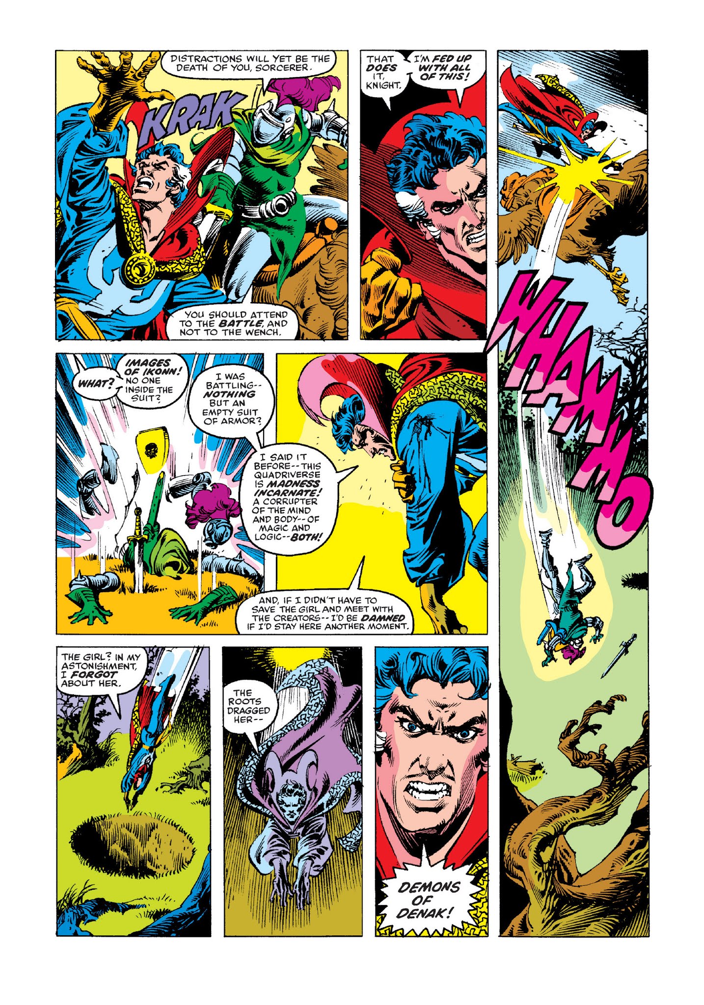 Read online Marvel Masterworks: Doctor Strange comic -  Issue # TPB 7 (Part 1) - 19