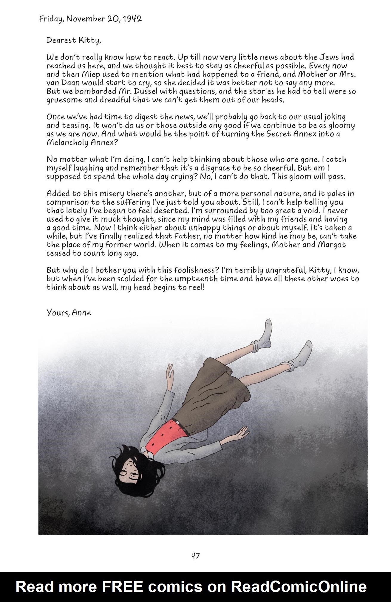 Read online Anne Frank’s Diary: The Graphic Adaptation comic -  Issue # TPB - 50