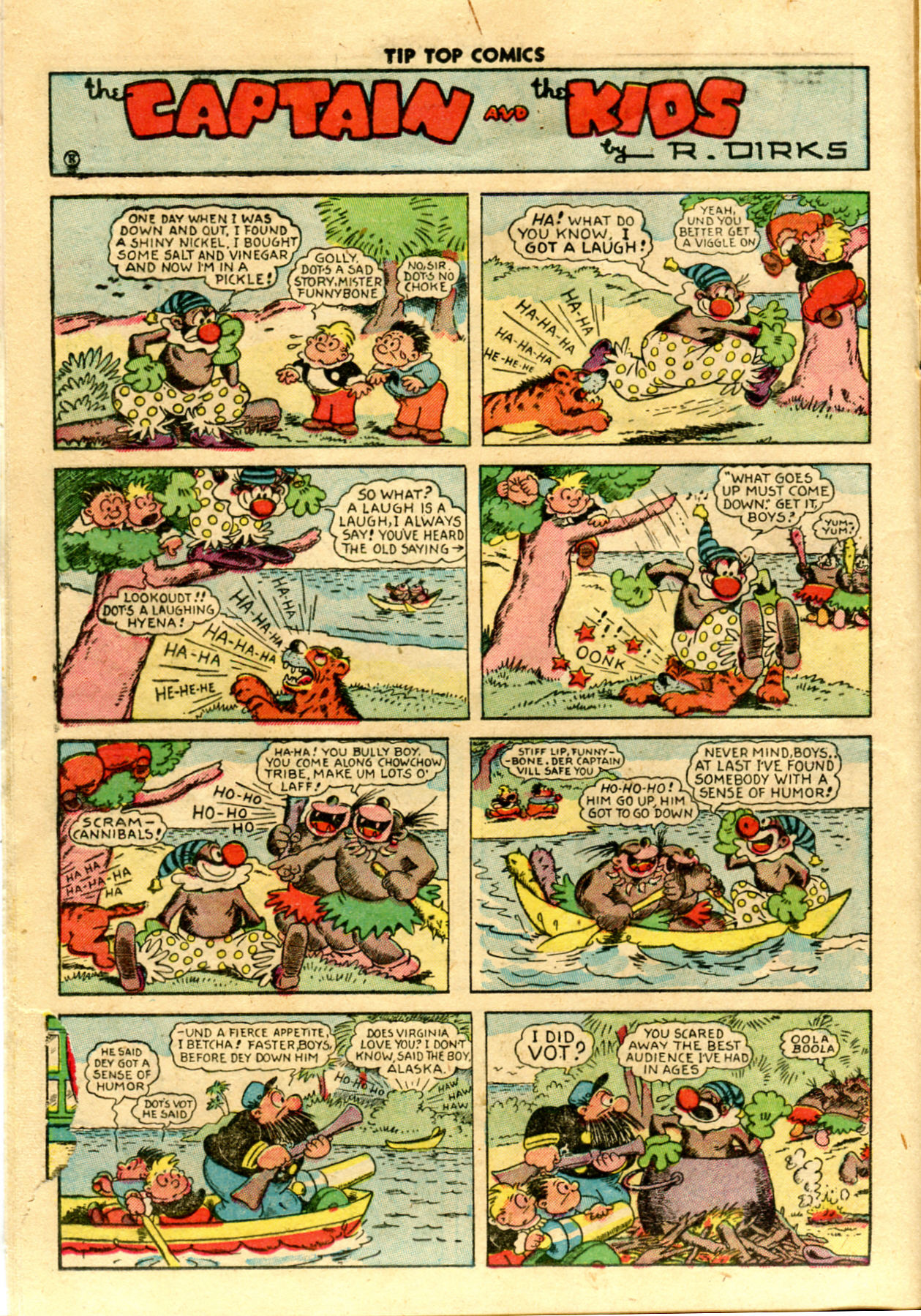 Read online Tip Top Comics comic -  Issue #172 - 16