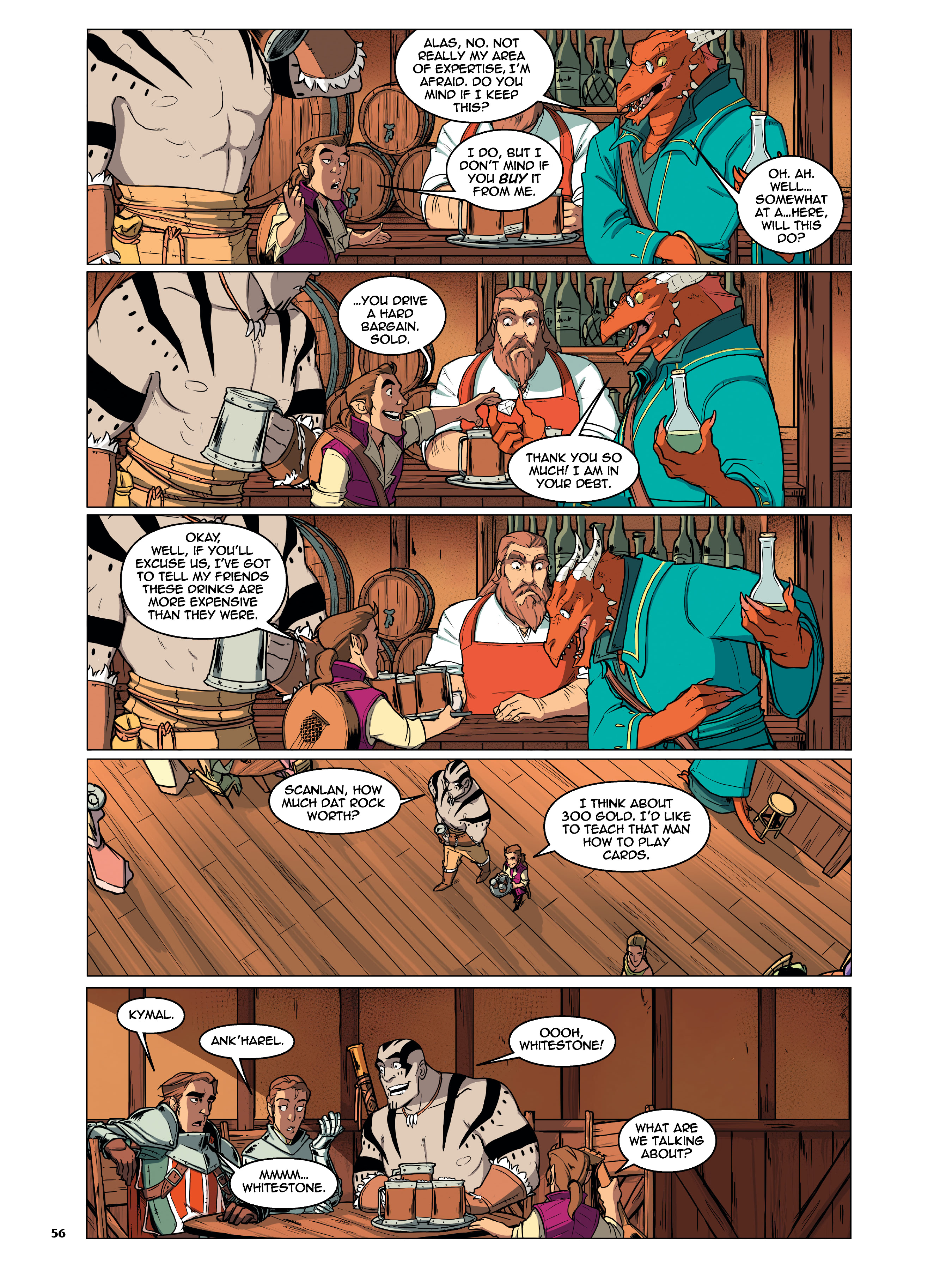Read online Critical Role Vox Machina Origins comic -  Issue # (2019) _TPB Library Edition (Part 1) - 59