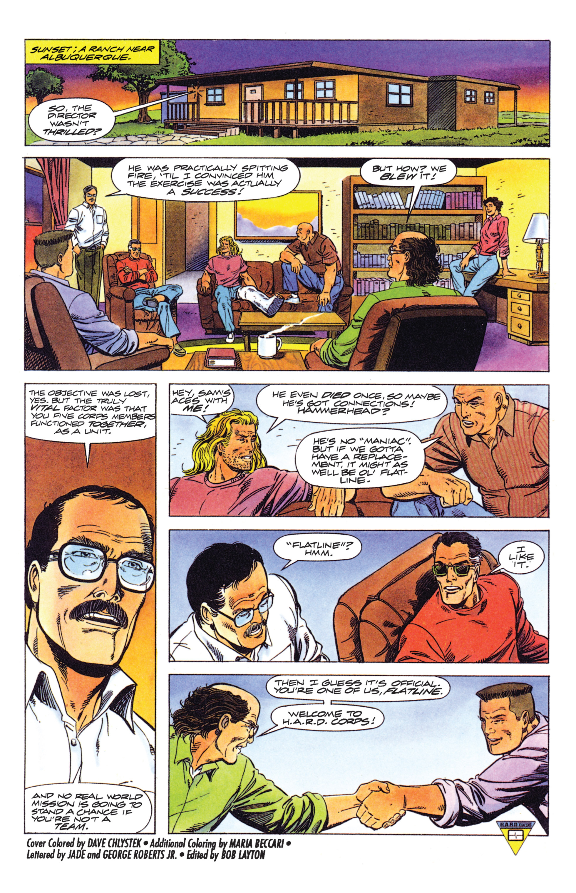 Read online H.A.R.D. Corps comic -  Issue #3 - 23