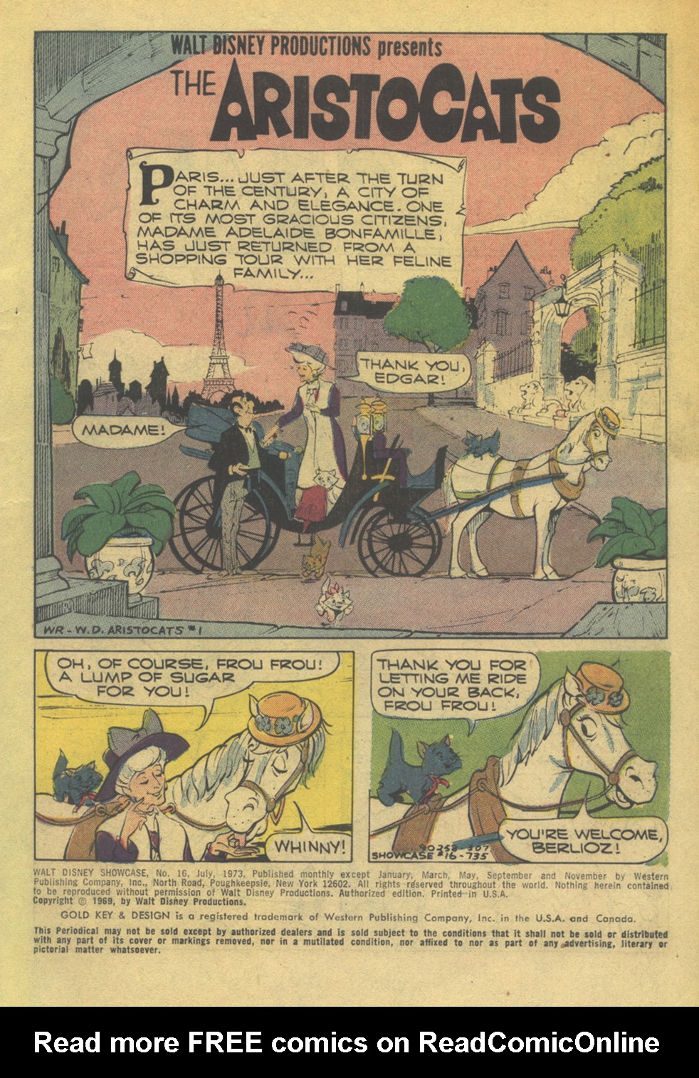 Read online Walt Disney Showcase (1970) comic -  Issue #16 - 3