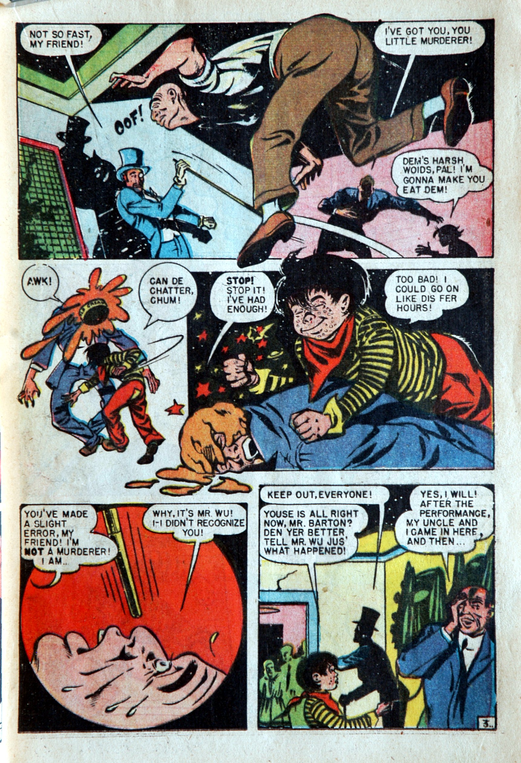 Read online Blonde Phantom Comics comic -  Issue #12 - 23