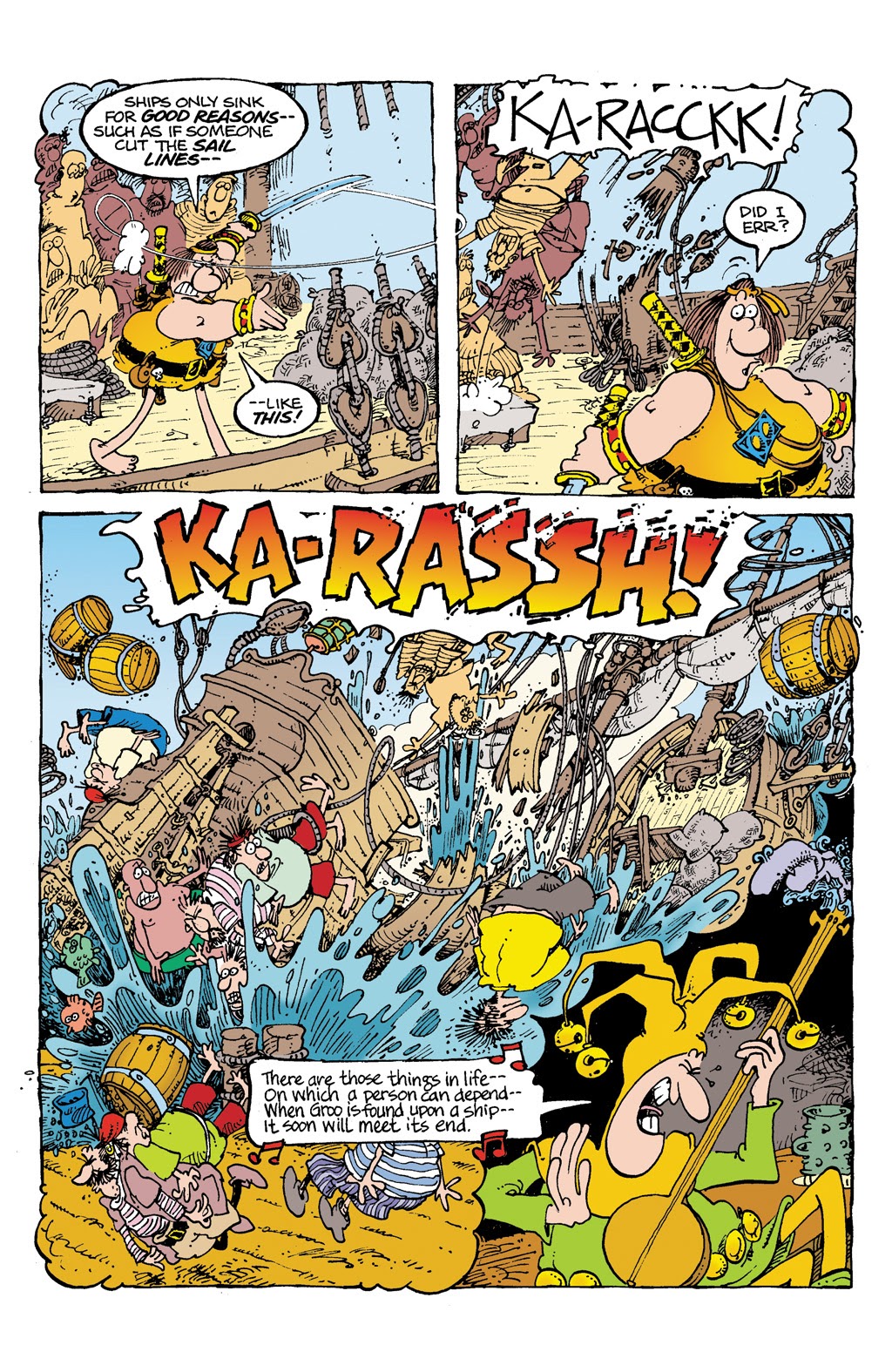 Read online Sergio Aragonés' Groo: The Most Intelligent Man In The World comic -  Issue # TPB - 17