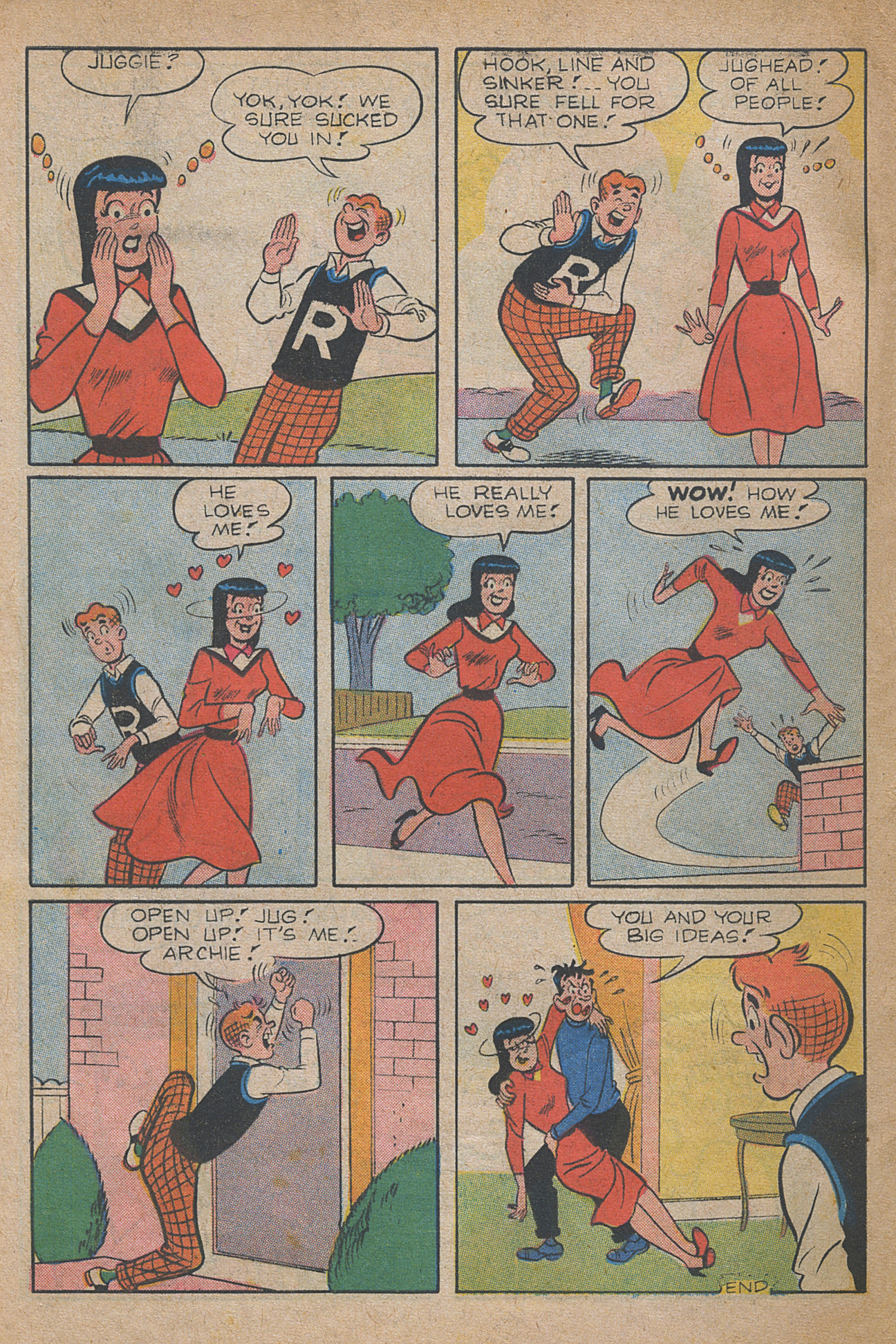 Read online Archie's Pal Jughead comic -  Issue #69 - 34