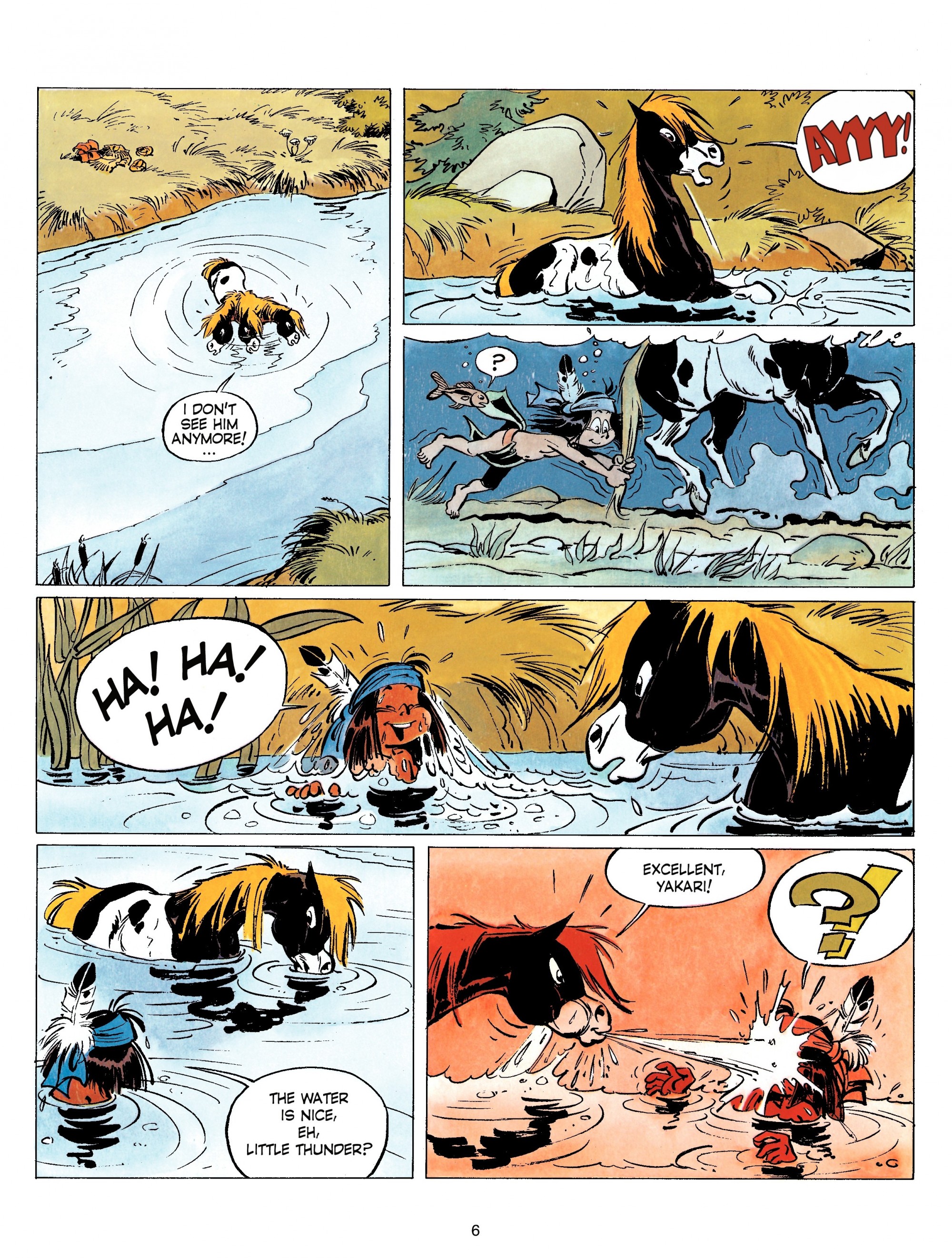 Read online Yakari comic -  Issue #3 - 6