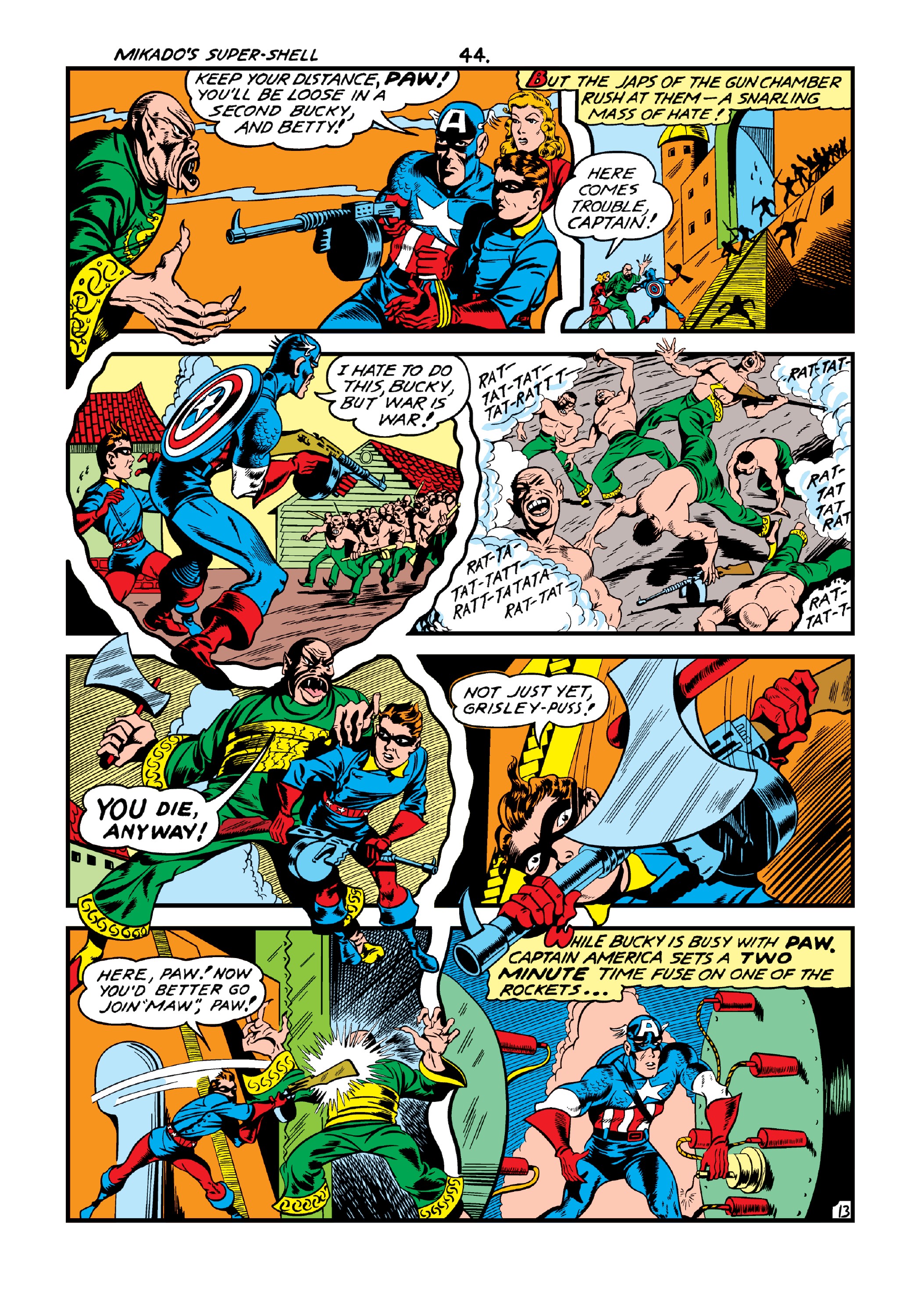 Read online Marvel Masterworks: Golden Age Captain America comic -  Issue # TPB 5 (Part 2) - 20