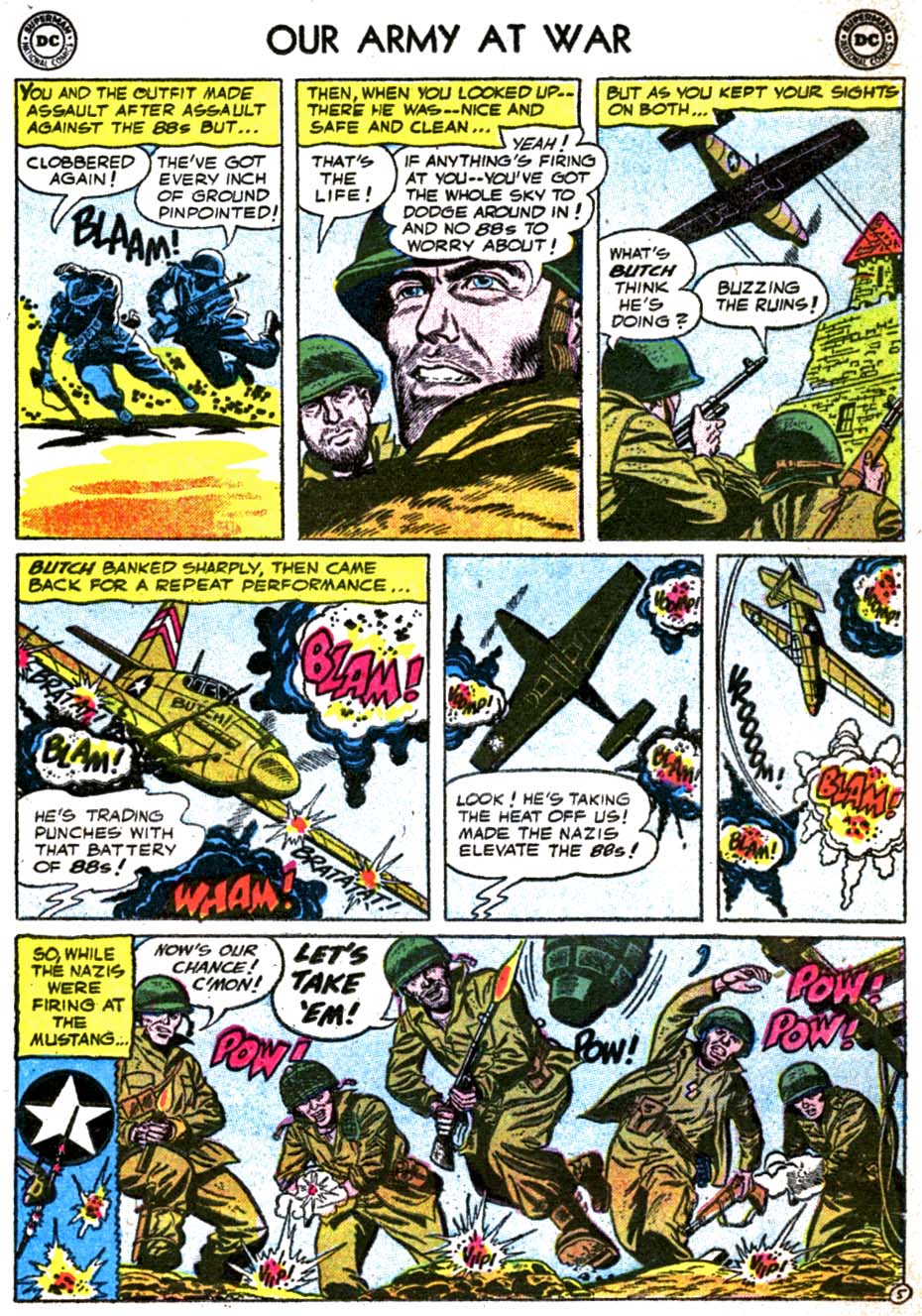 Read online Our Army at War (1952) comic -  Issue #46 - 23