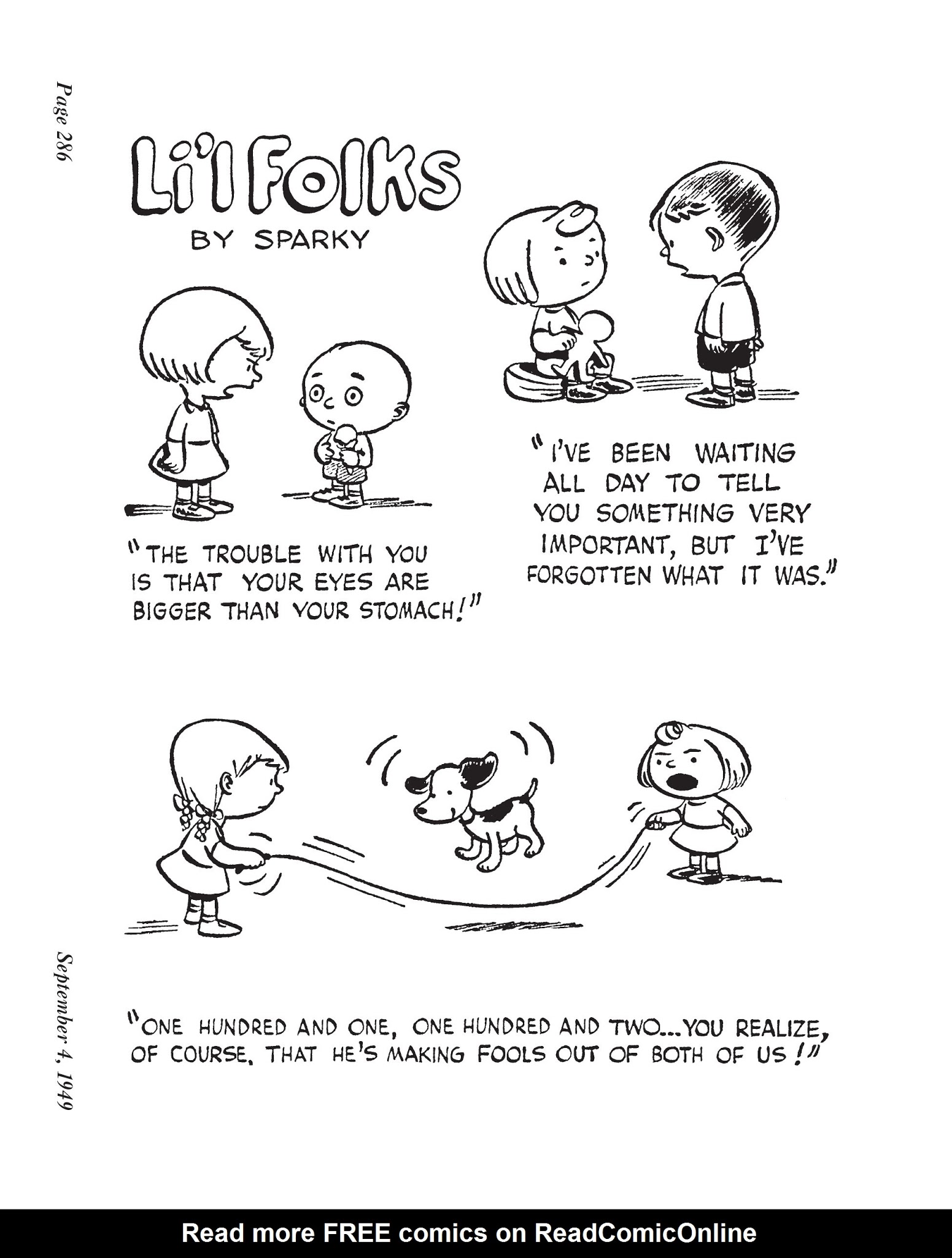 Read online The Complete Peanuts comic -  Issue # TPB 25 - 295