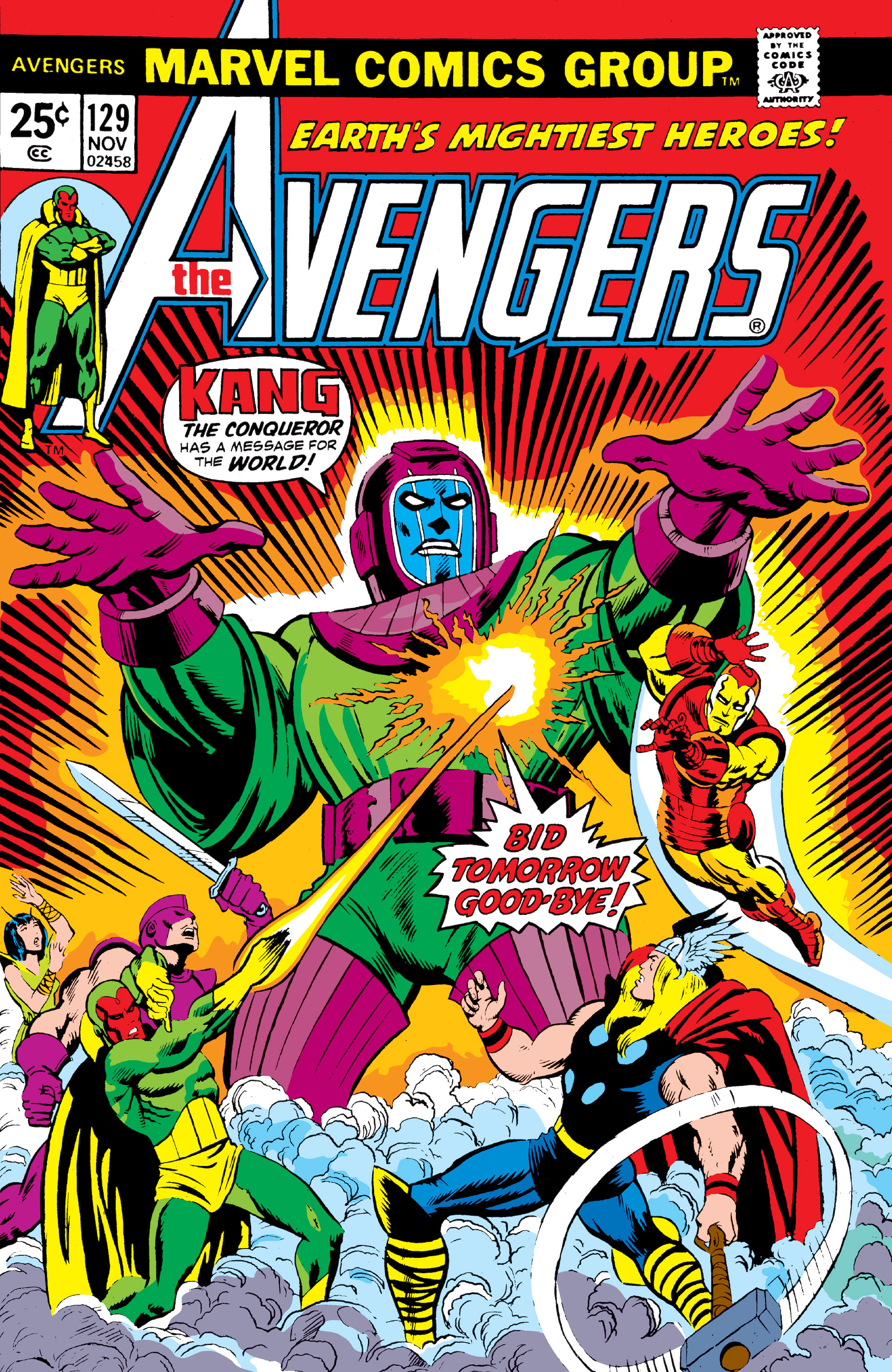 Read online The Avengers (1963) comic -  Issue #129 - 1