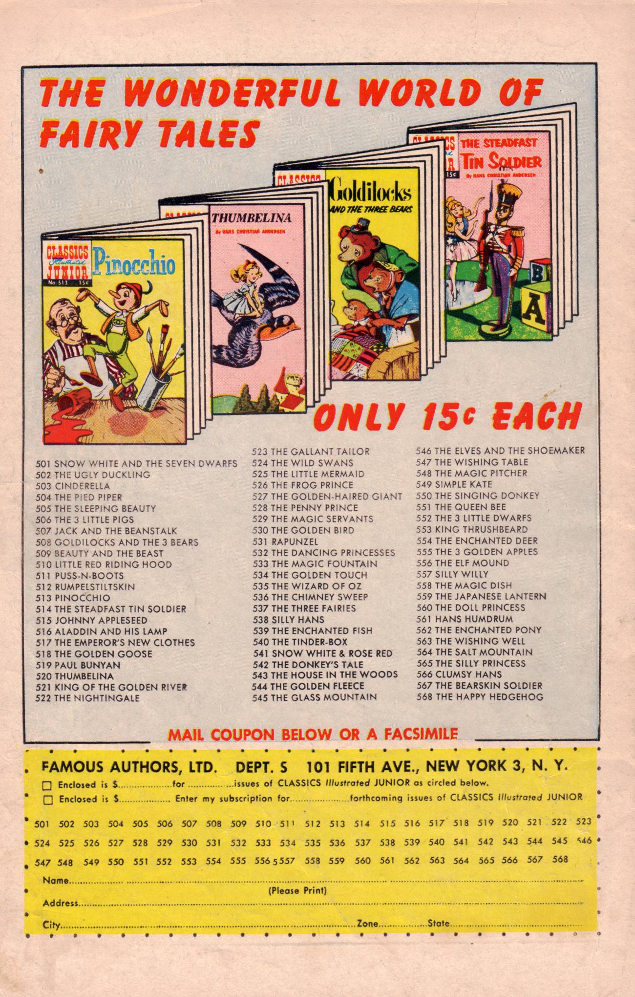 Read online Classics Illustrated Junior comic -  Issue #520 - 36