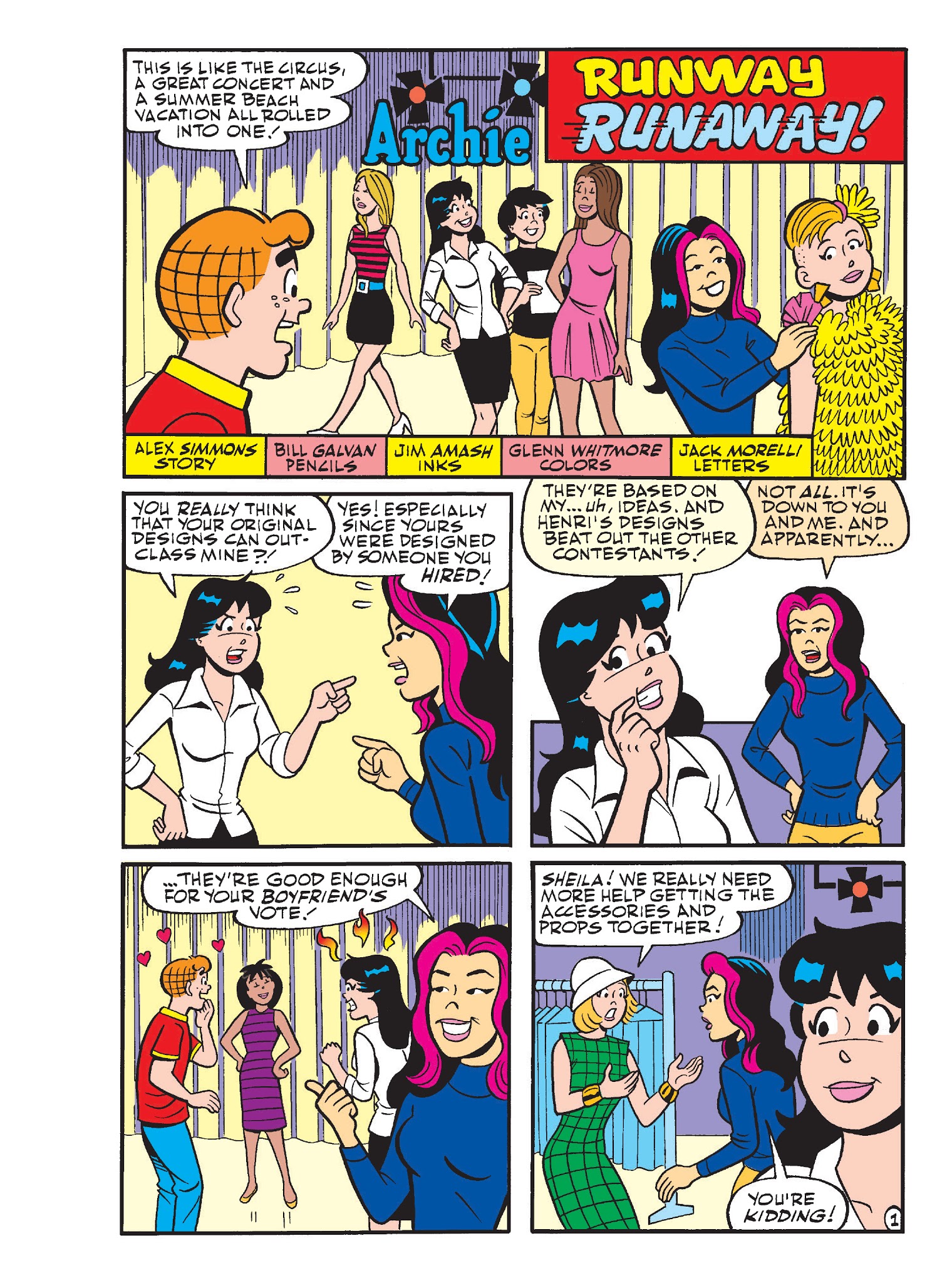 Read online Archie & Friends Digital Digest comic -  Issue #1 - 7