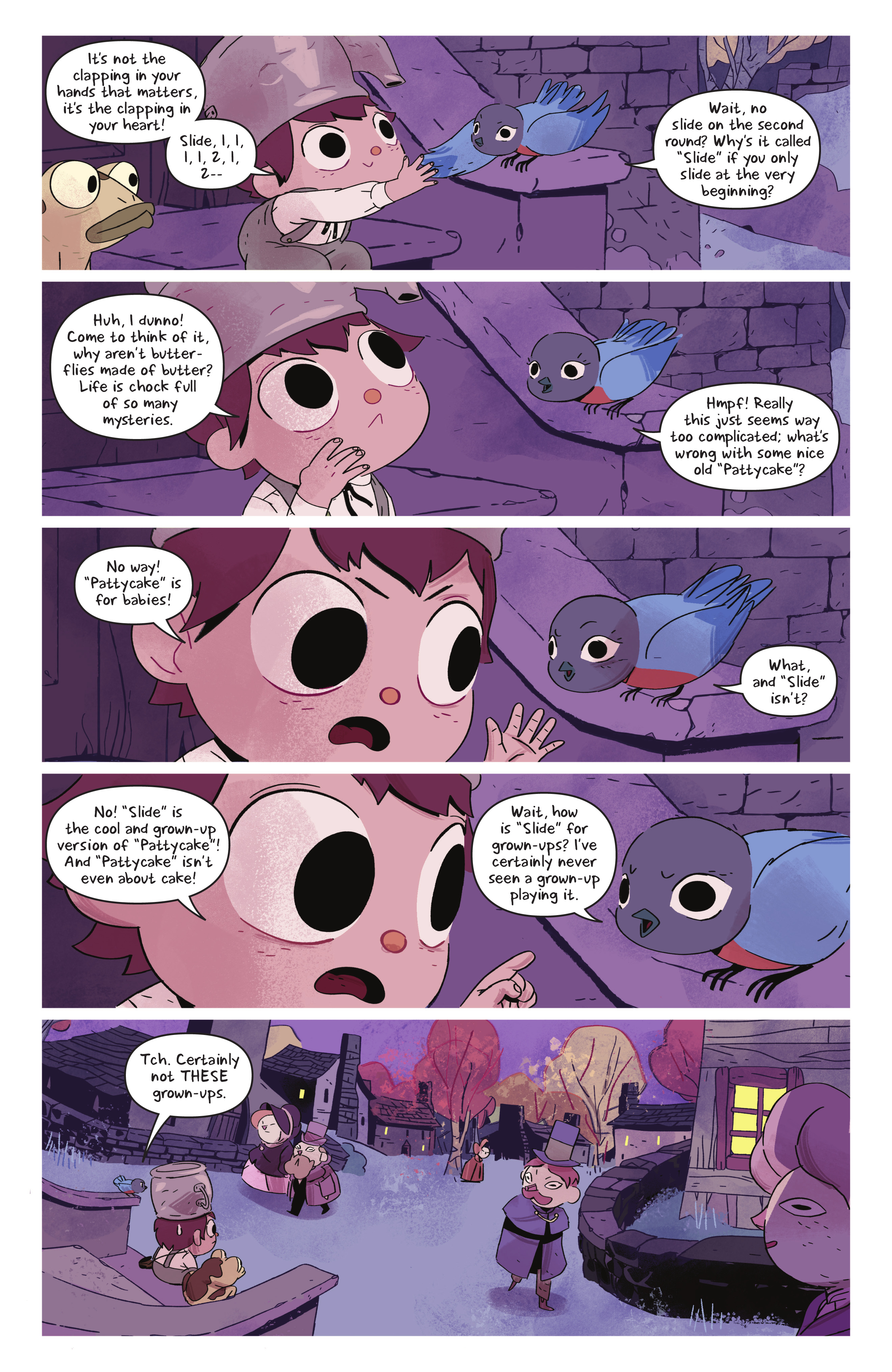 Read online Over the Garden Wall: Hollow Town comic -  Issue # TPB - 57
