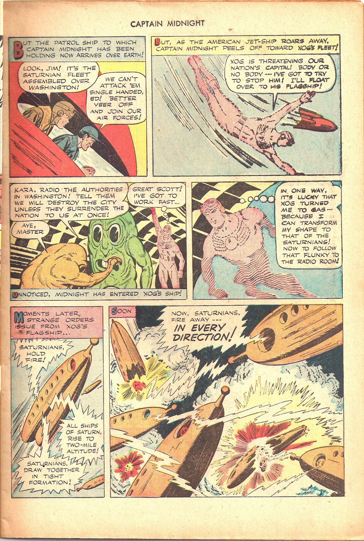 Read online Captain Midnight (1942) comic -  Issue #66 - 9