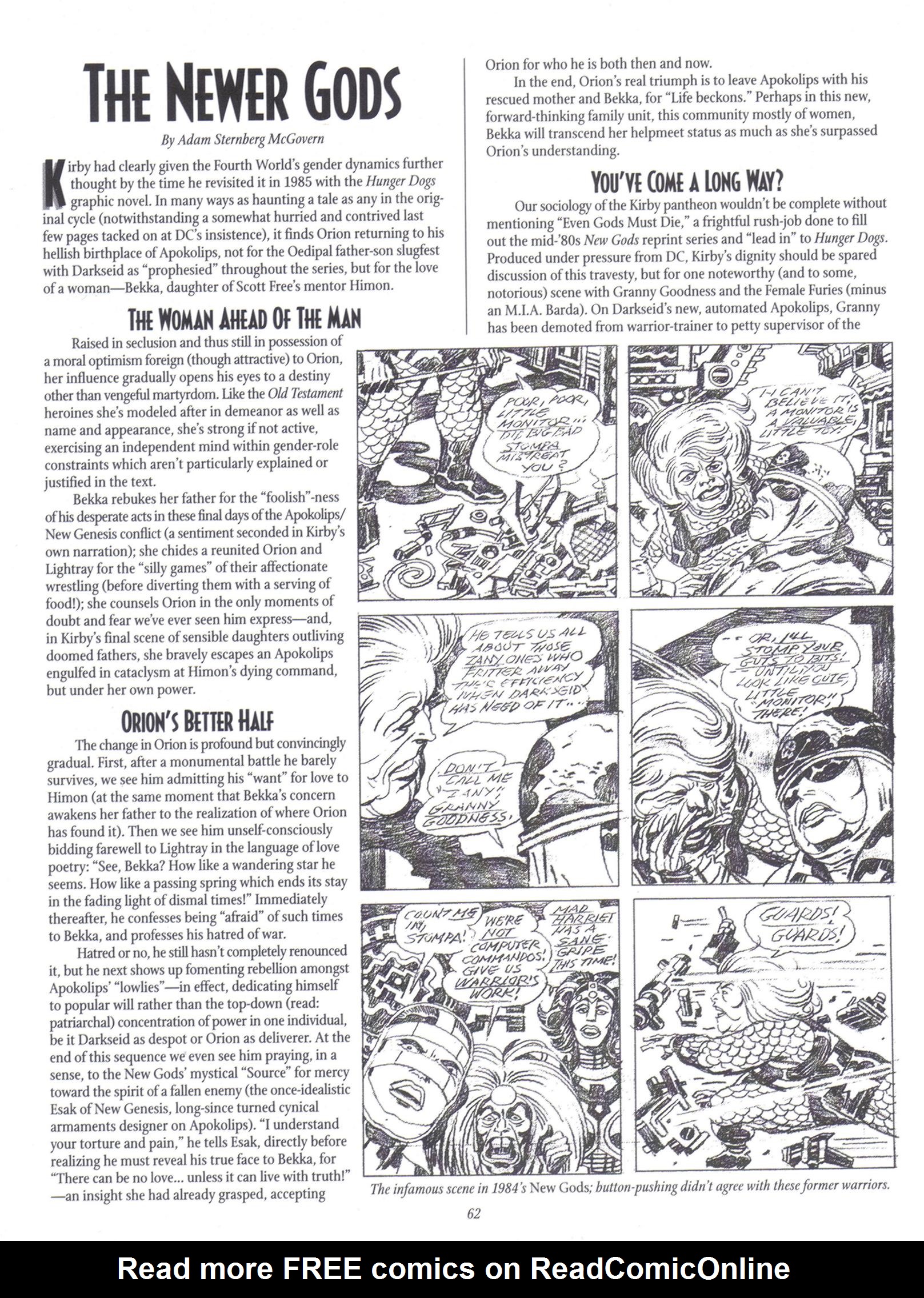 Read online The Jack Kirby Collector comic -  Issue #20 - 60