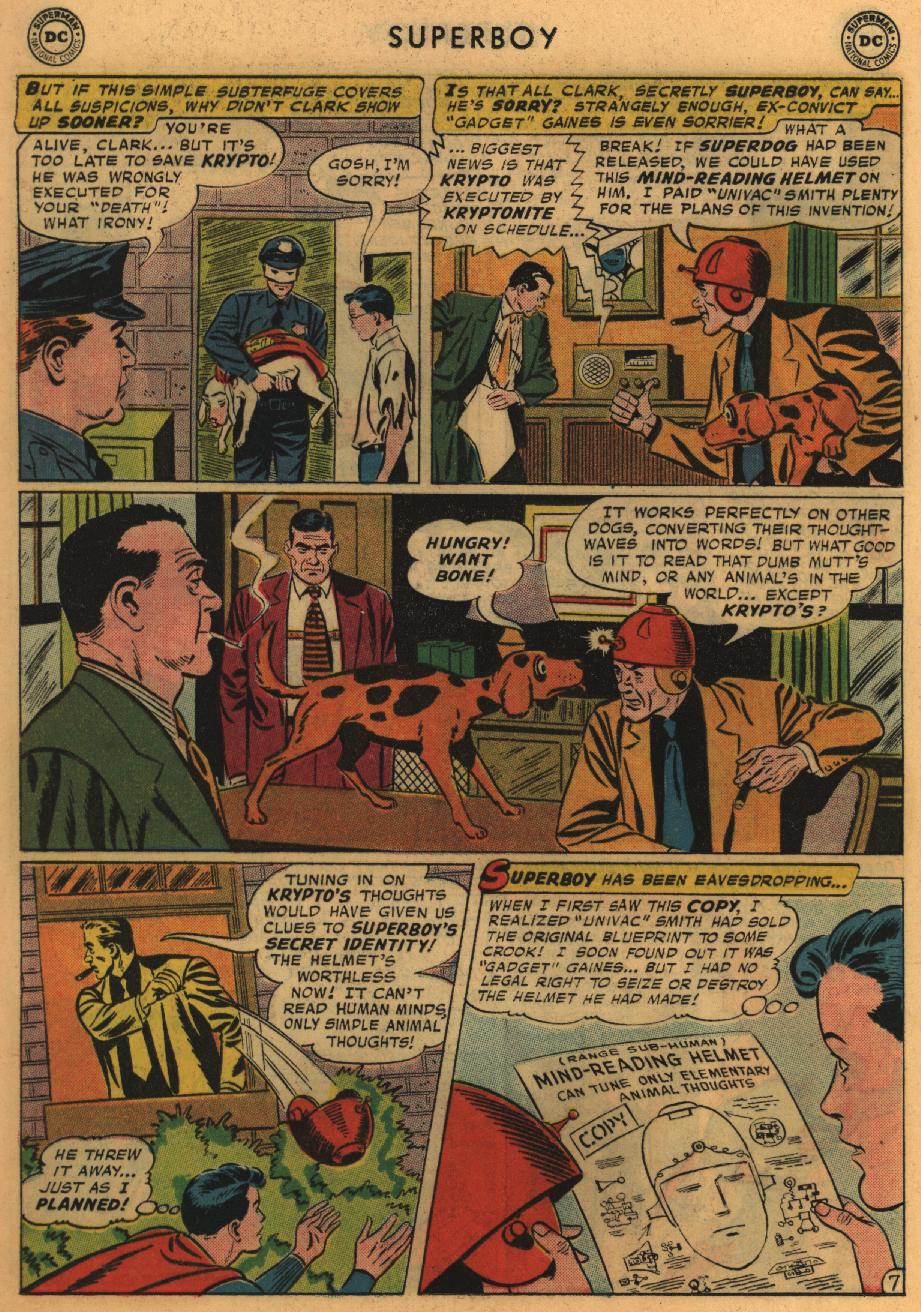 Read online Superboy (1949) comic -  Issue #67 - 18